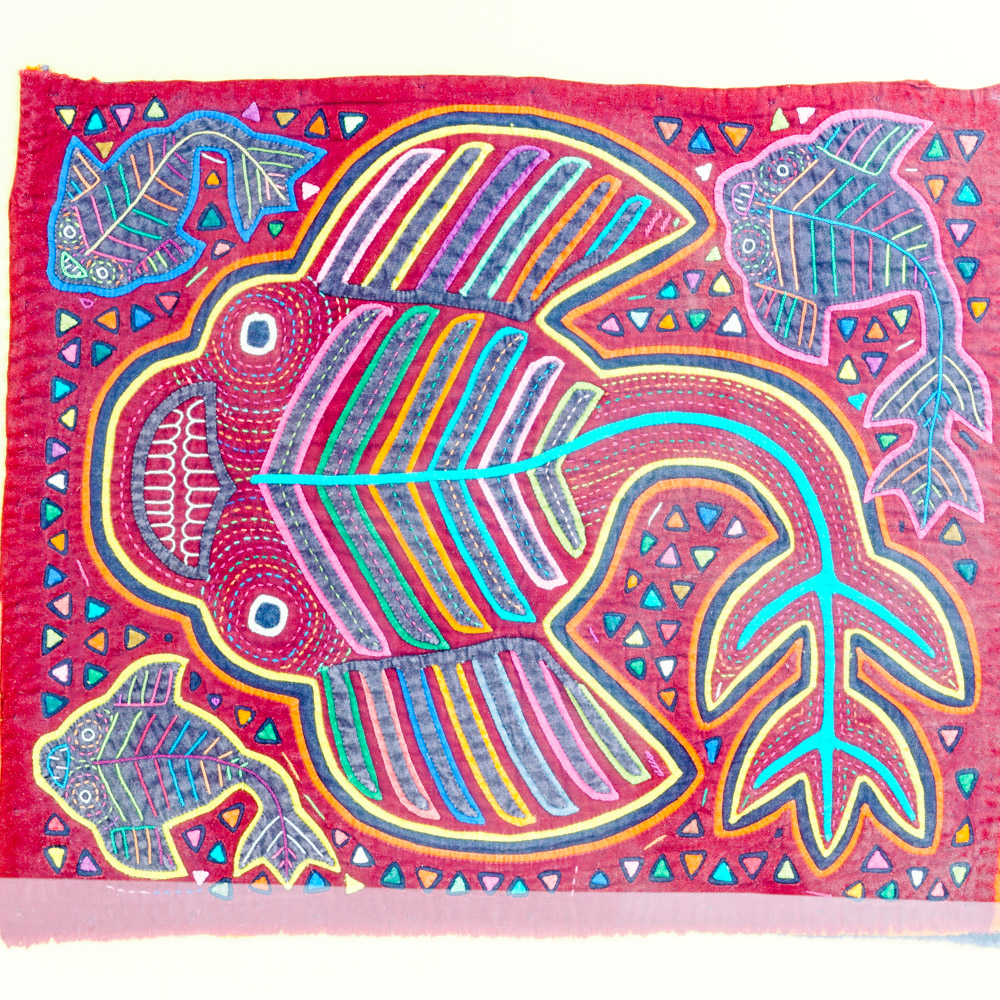 Pair of Framed Guatemalan Textiles