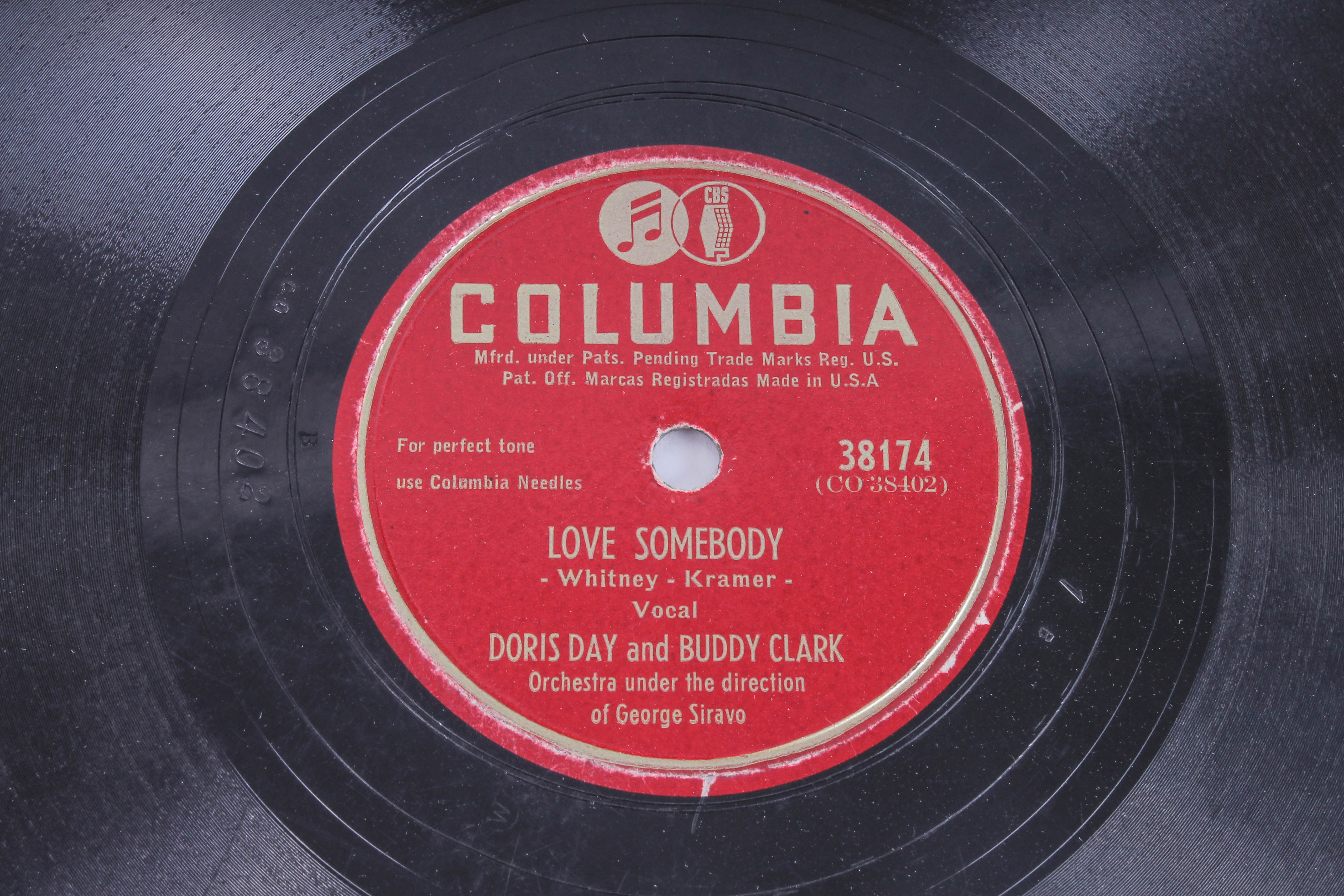 Doris Day, Glenn Miller, Other 78 rpm Records and Case