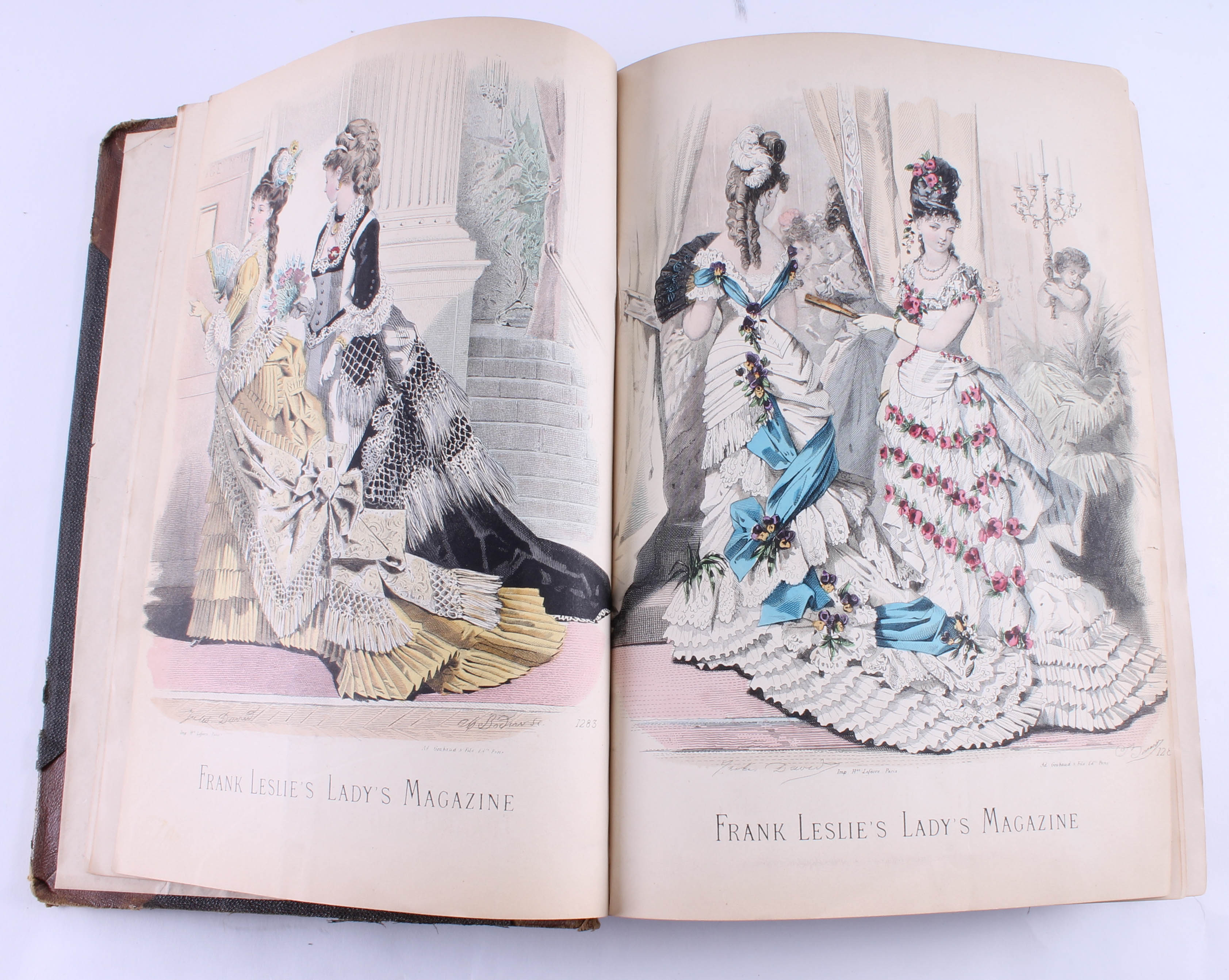 Antique "Frank Leslie's Lady's Magazine" Volume 38
