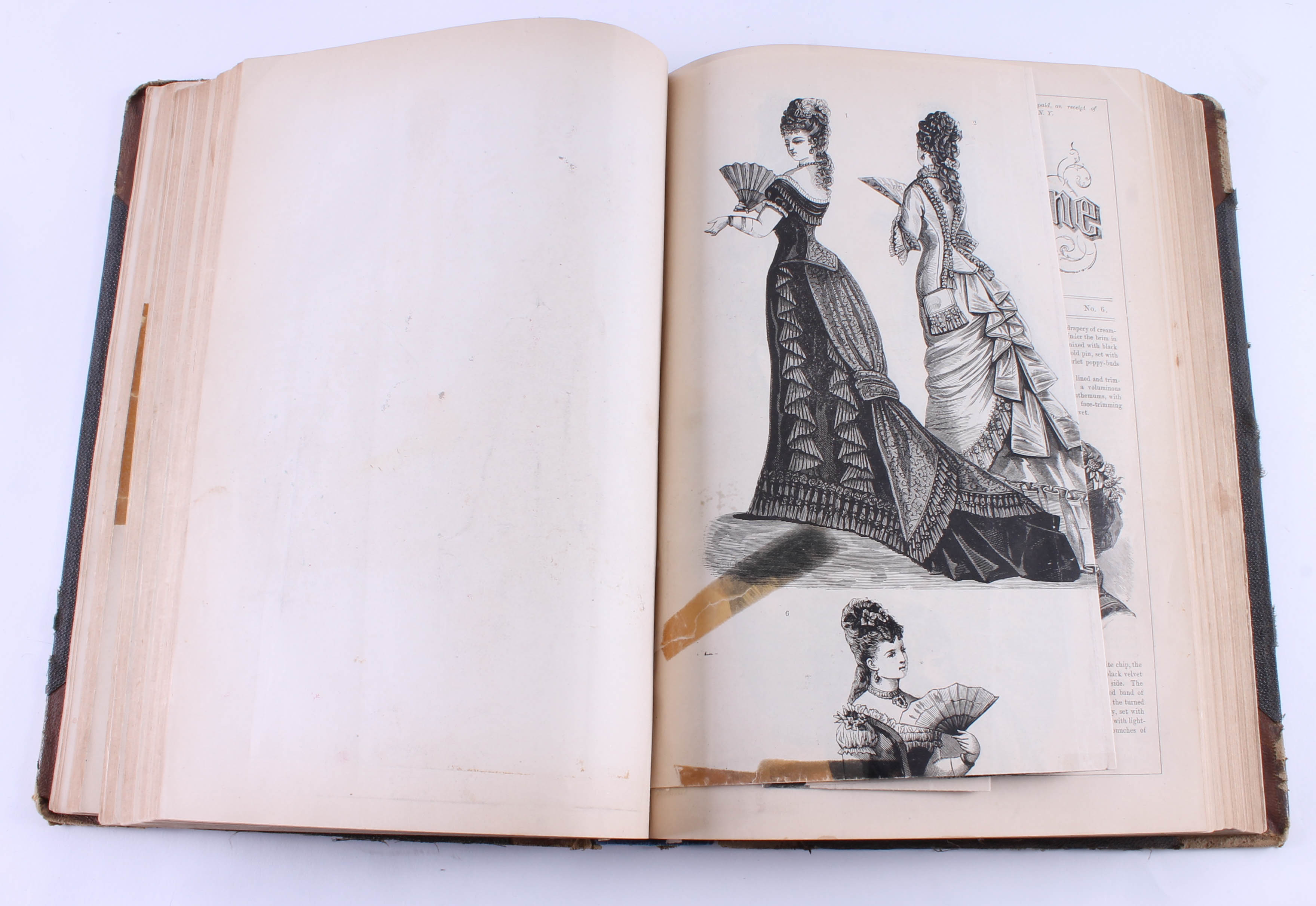 Antique "Frank Leslie's Lady's Magazine" Volume 38