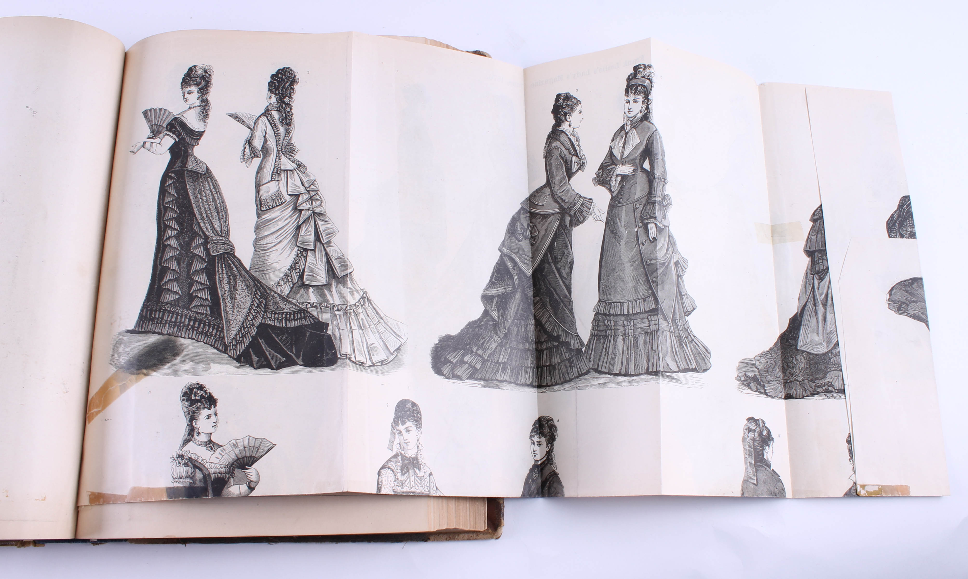 Antique "Frank Leslie's Lady's Magazine" Volume 38