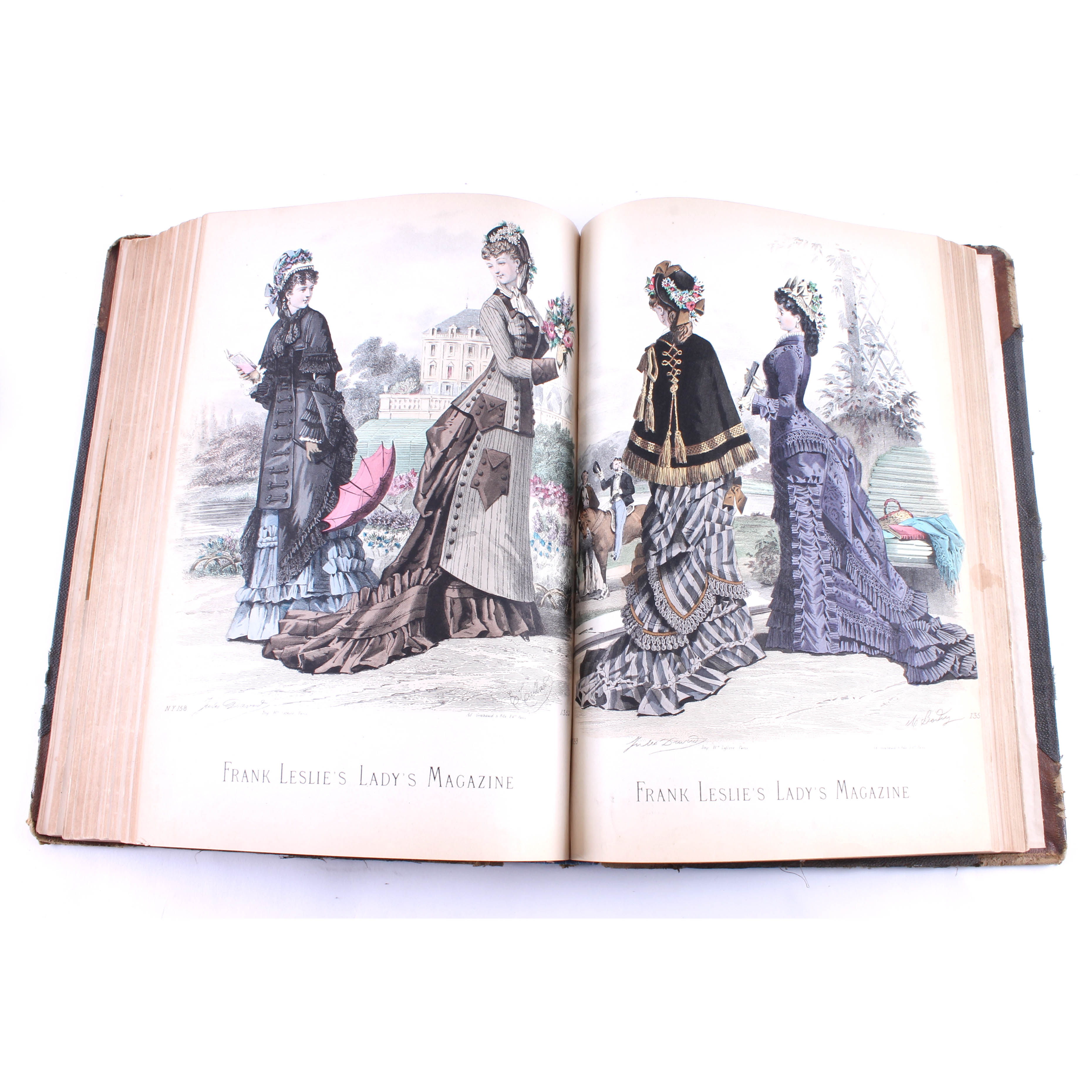 Antique "Frank Leslie's Lady's Magazine" Volume 38