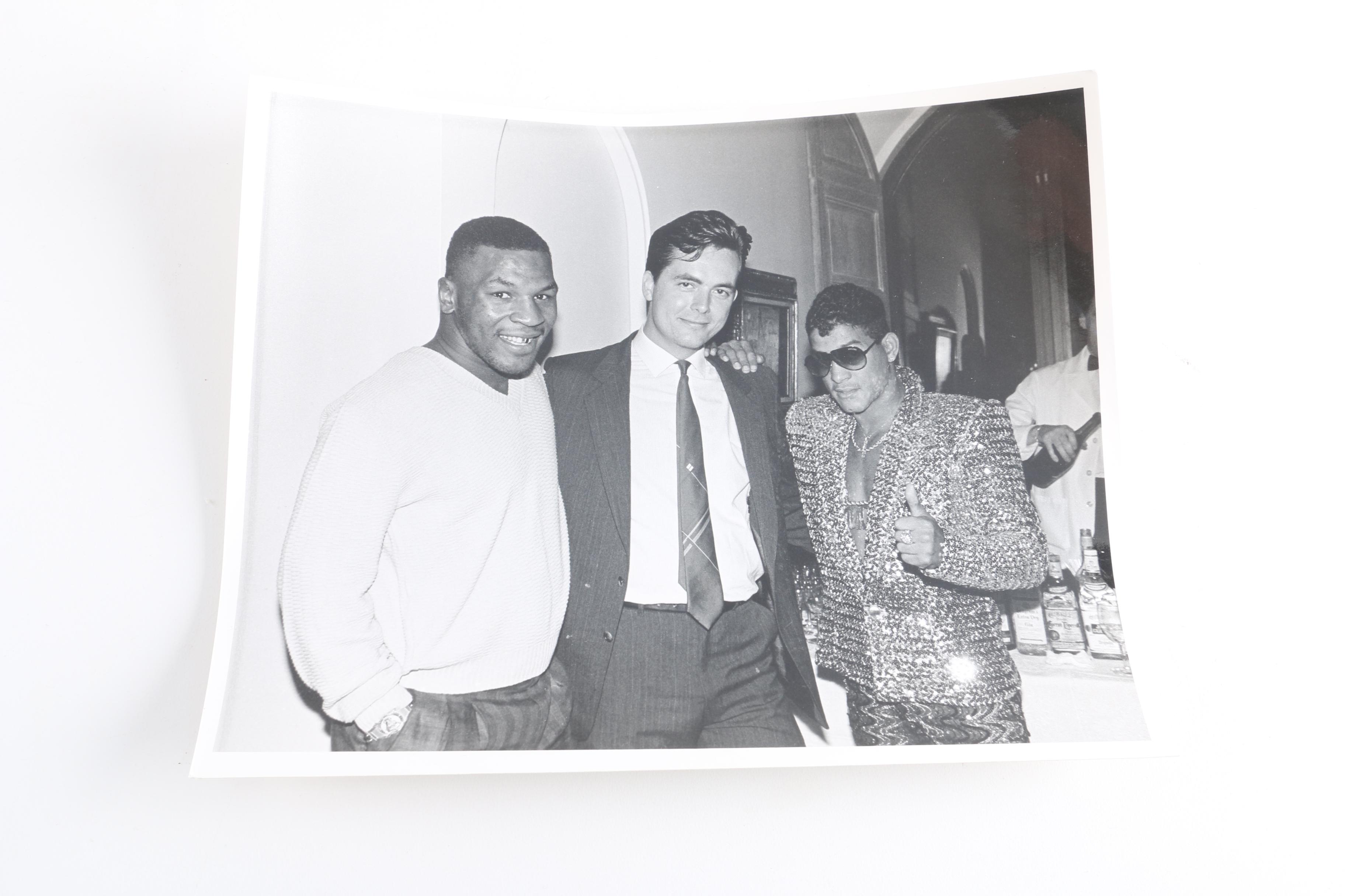 Photo of Boxing Legends Mike Tyson and Hector Camacho