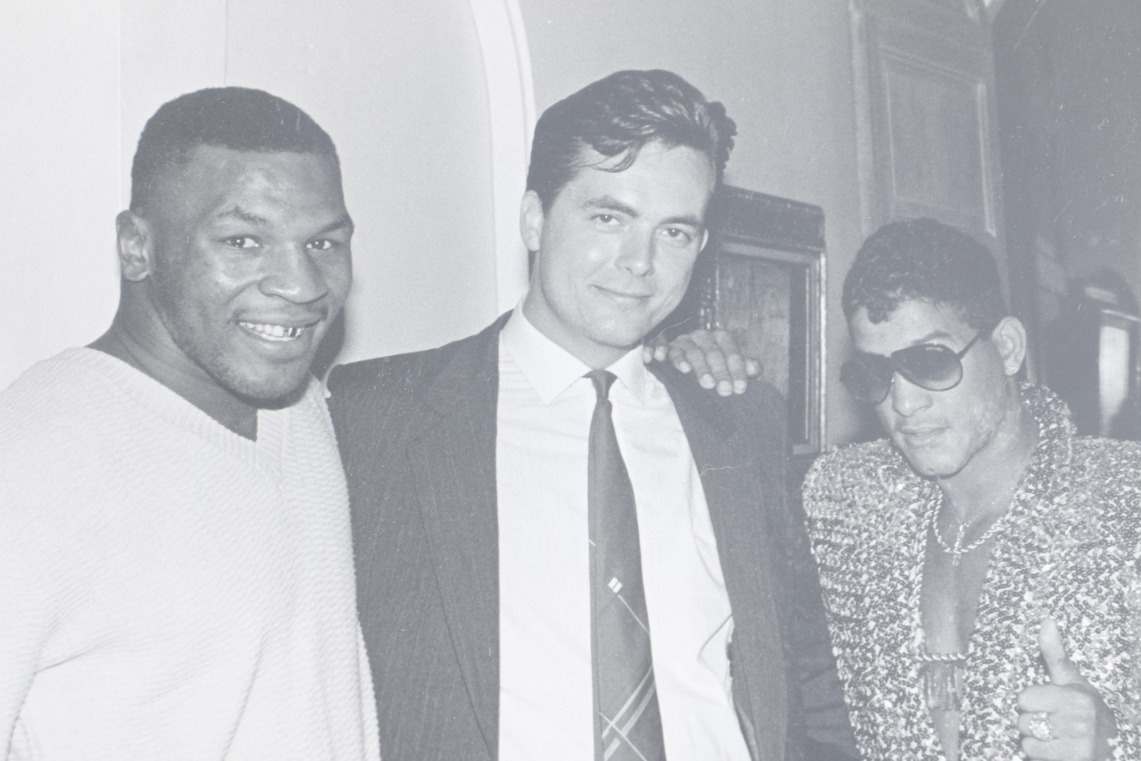 Photo of Boxing Legends Mike Tyson and Hector Camacho