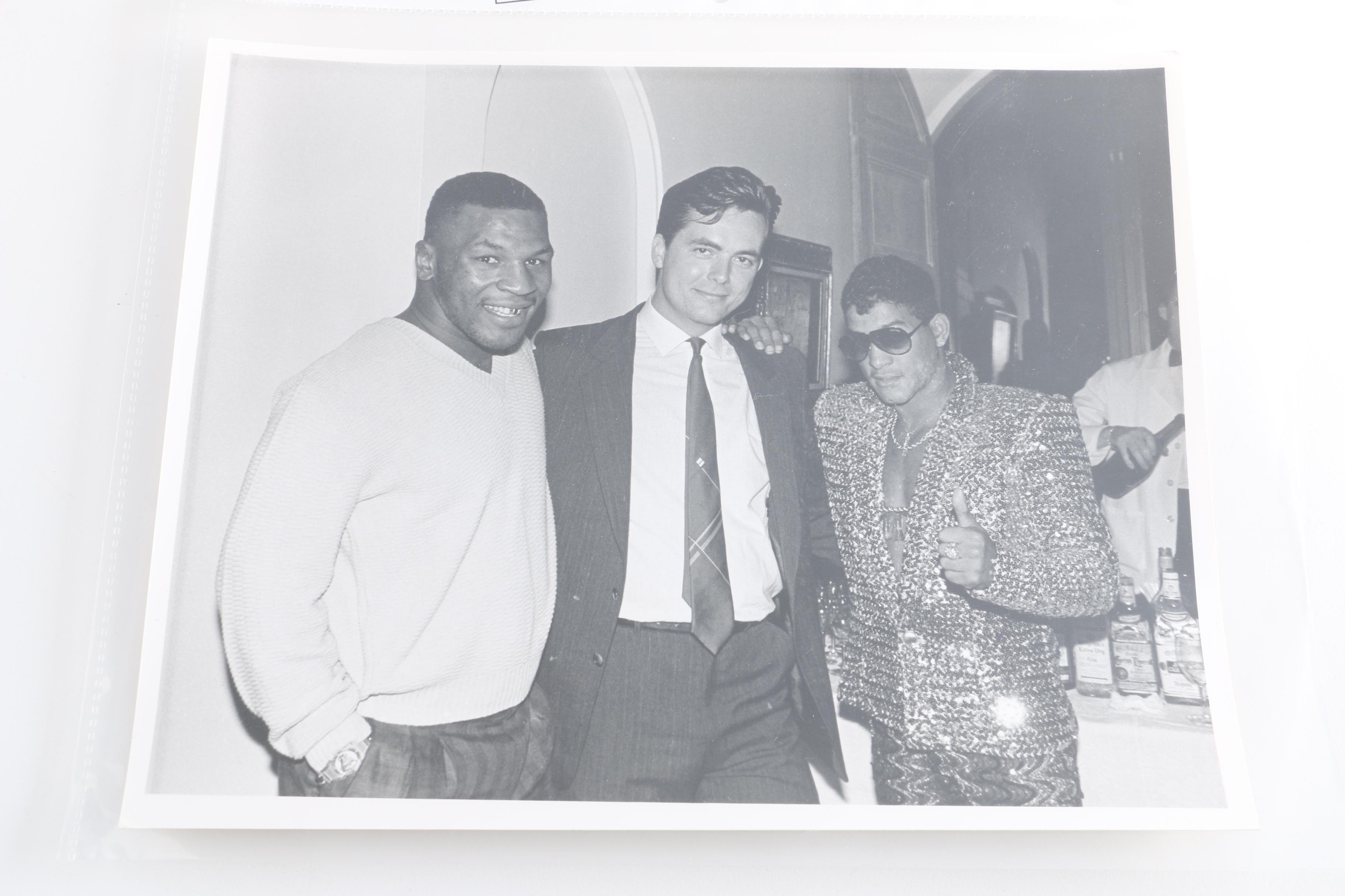 Photo of Boxing Legends Mike Tyson and Hector Camacho