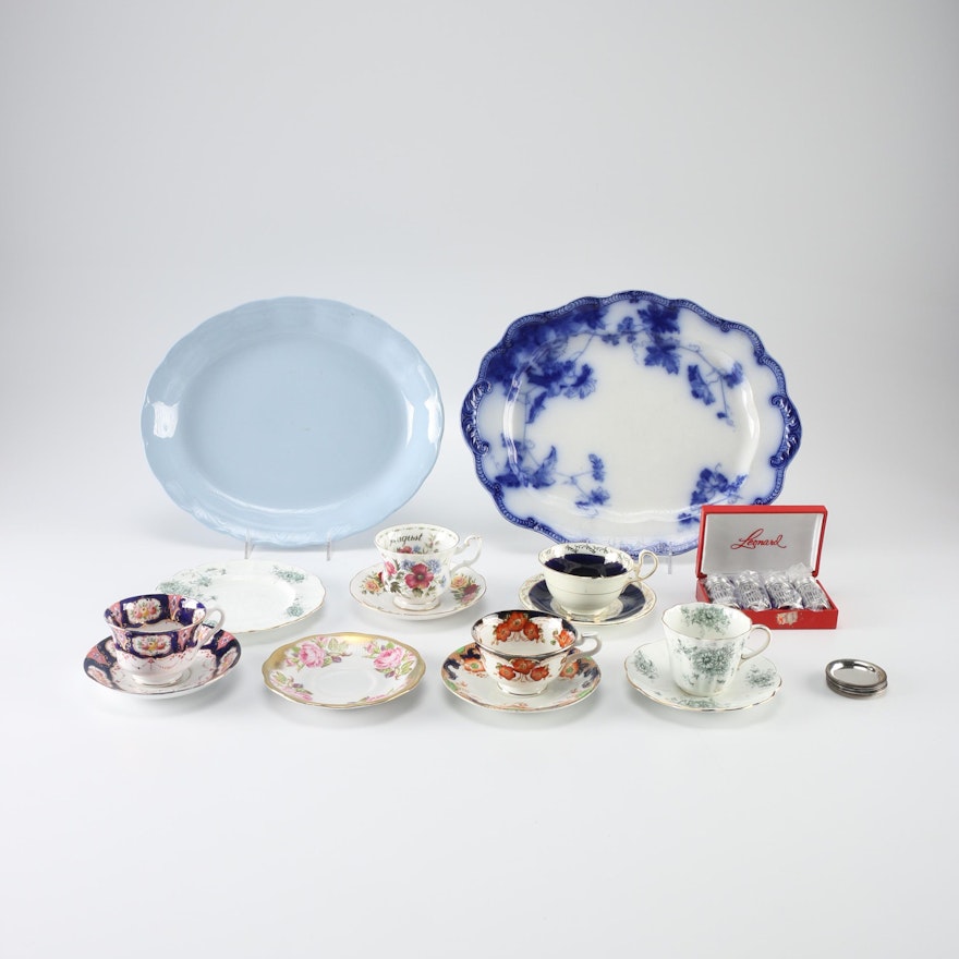 English Chinaware Including Ridgway and Aynsley