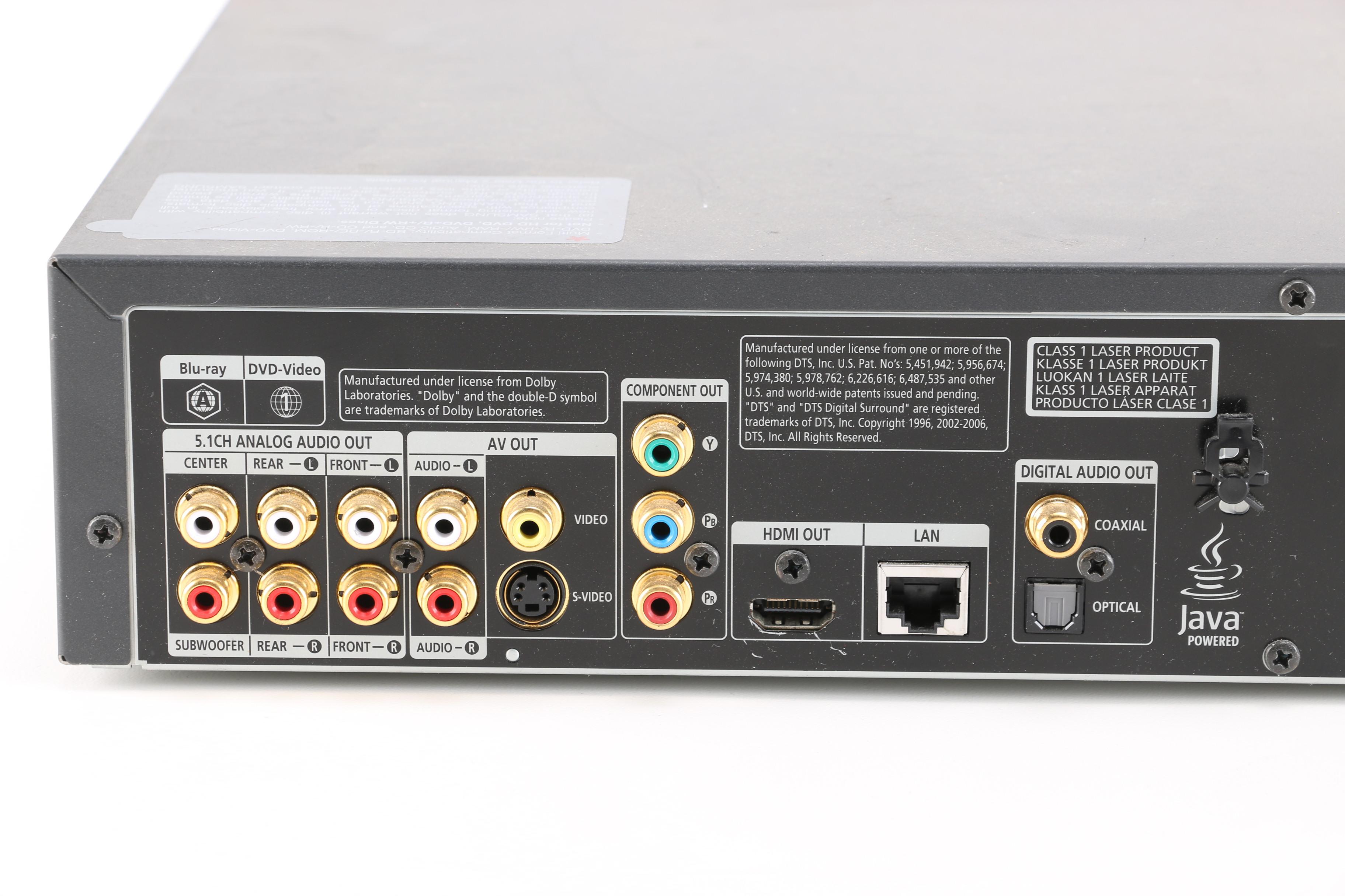 Sony and Samsung Blu-ray Players