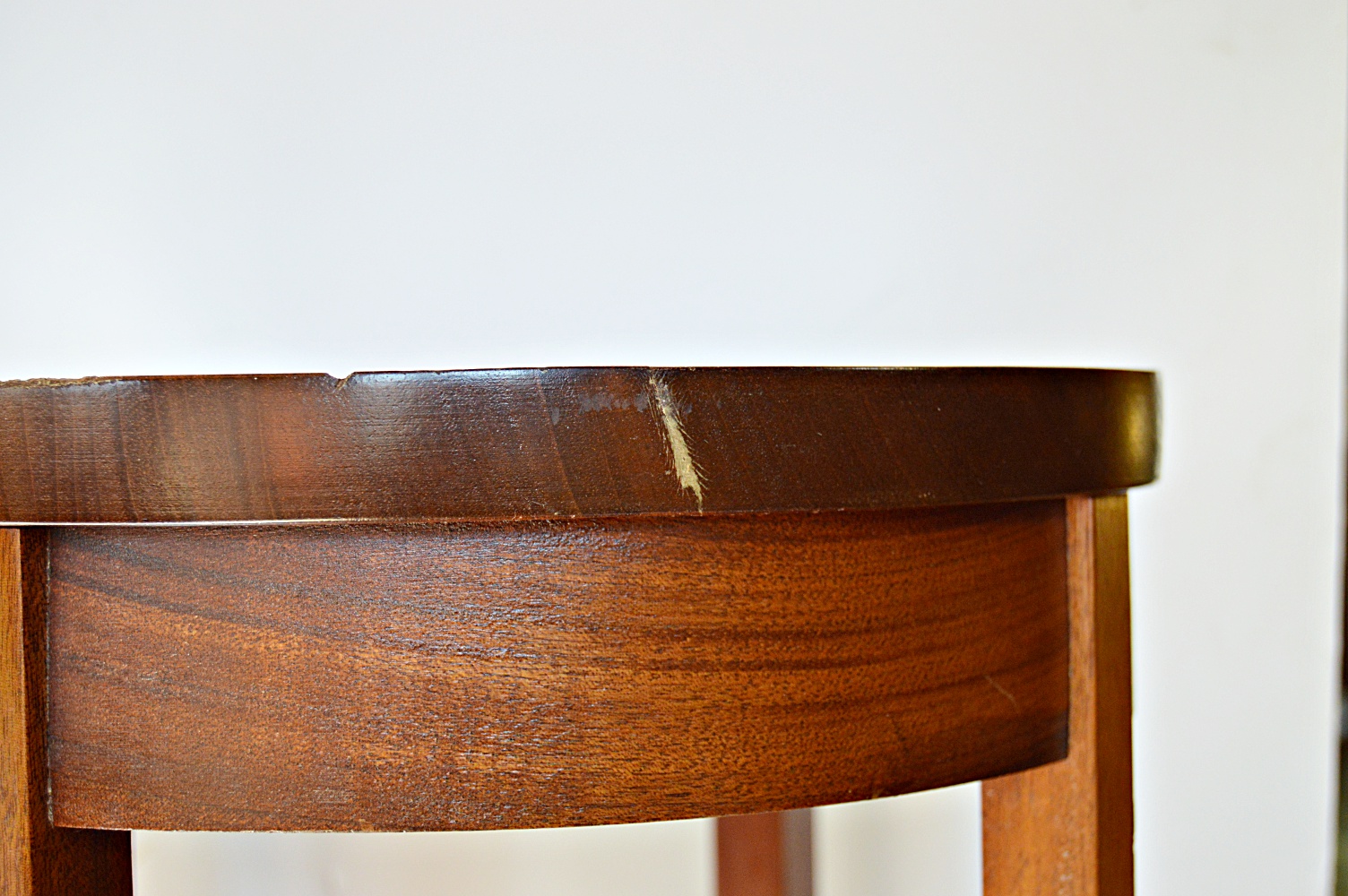 Pair of Neoclassic Style Cherry Pedestal Stands