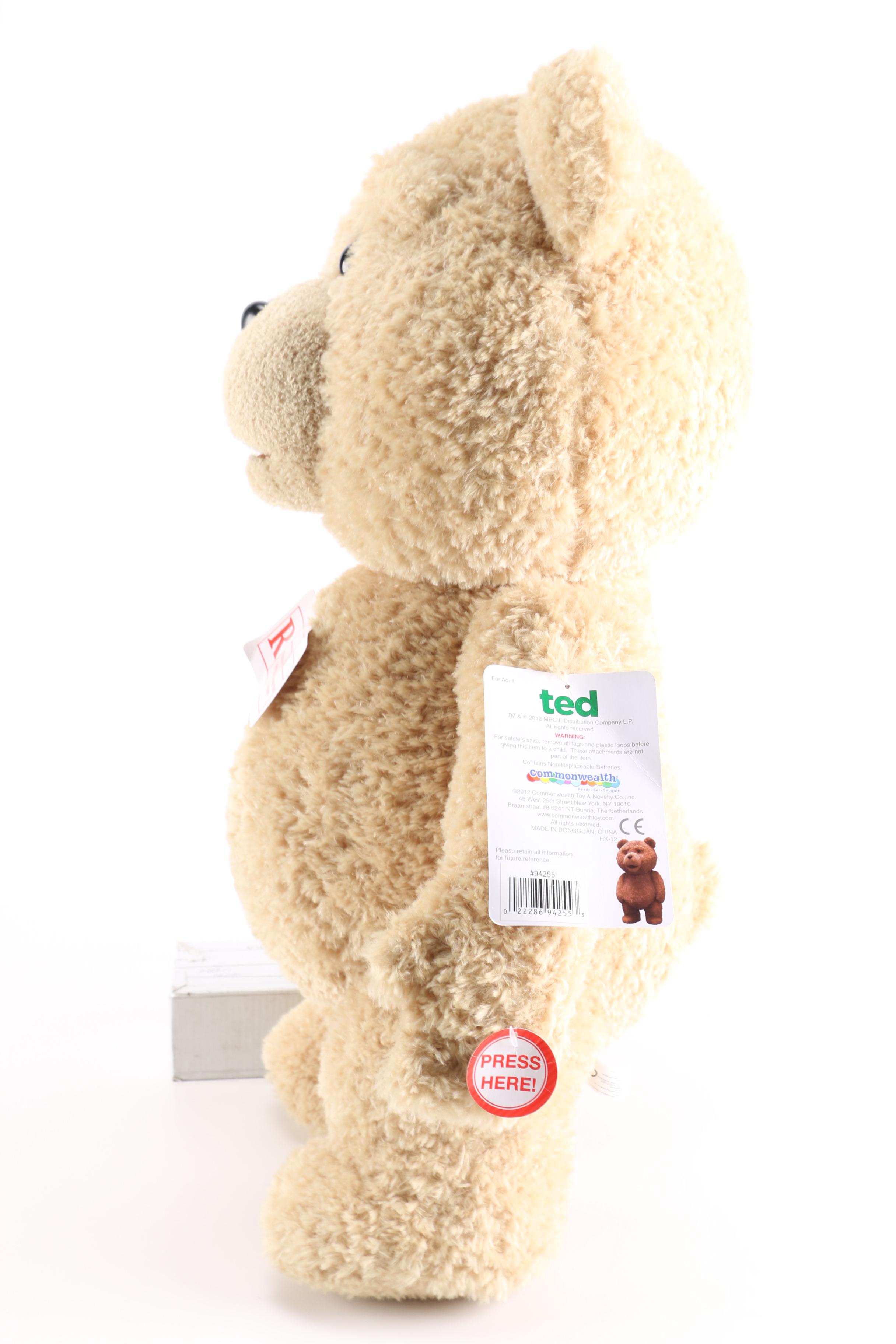 Talking "Ted" Plush Bear