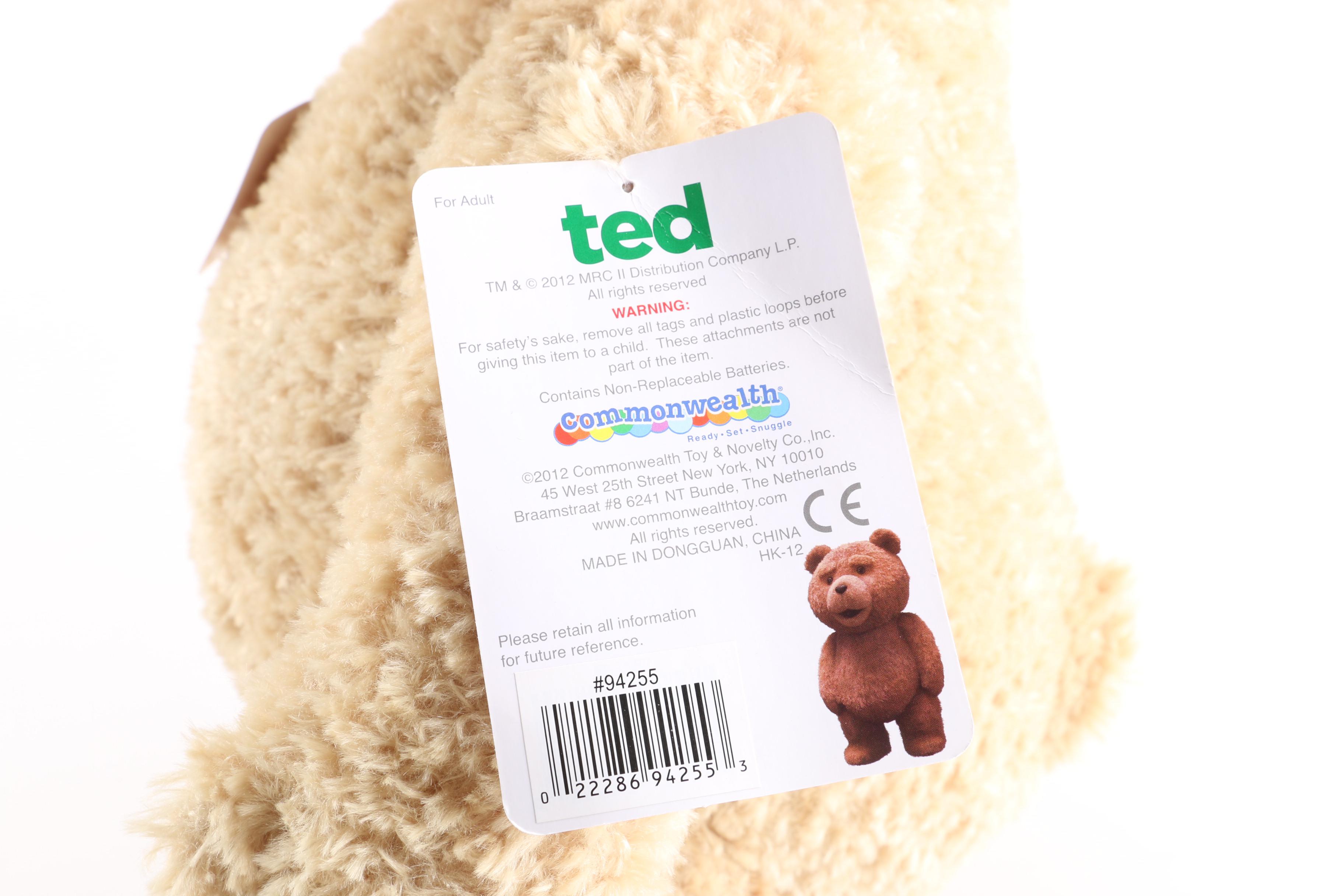 Talking "Ted" Plush Bear