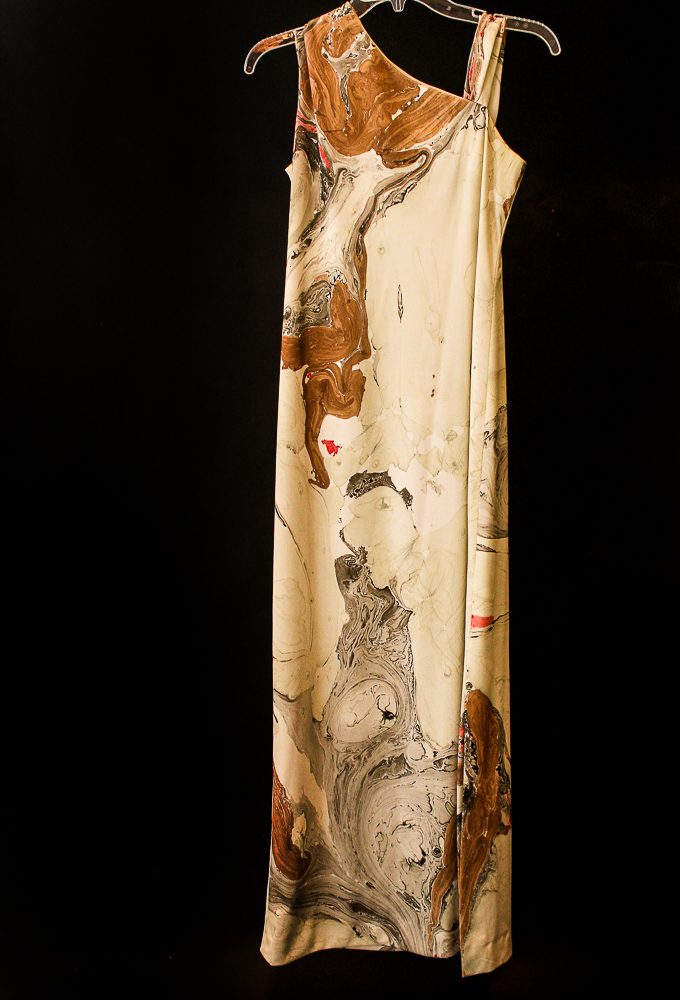 Vintage Lillie Rubin Abstract Maxis Dress and Matching Jacket