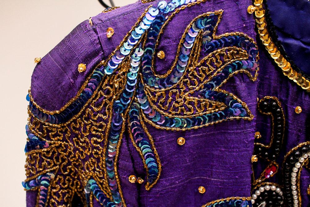 Vintage Sequin Cropped Blazers