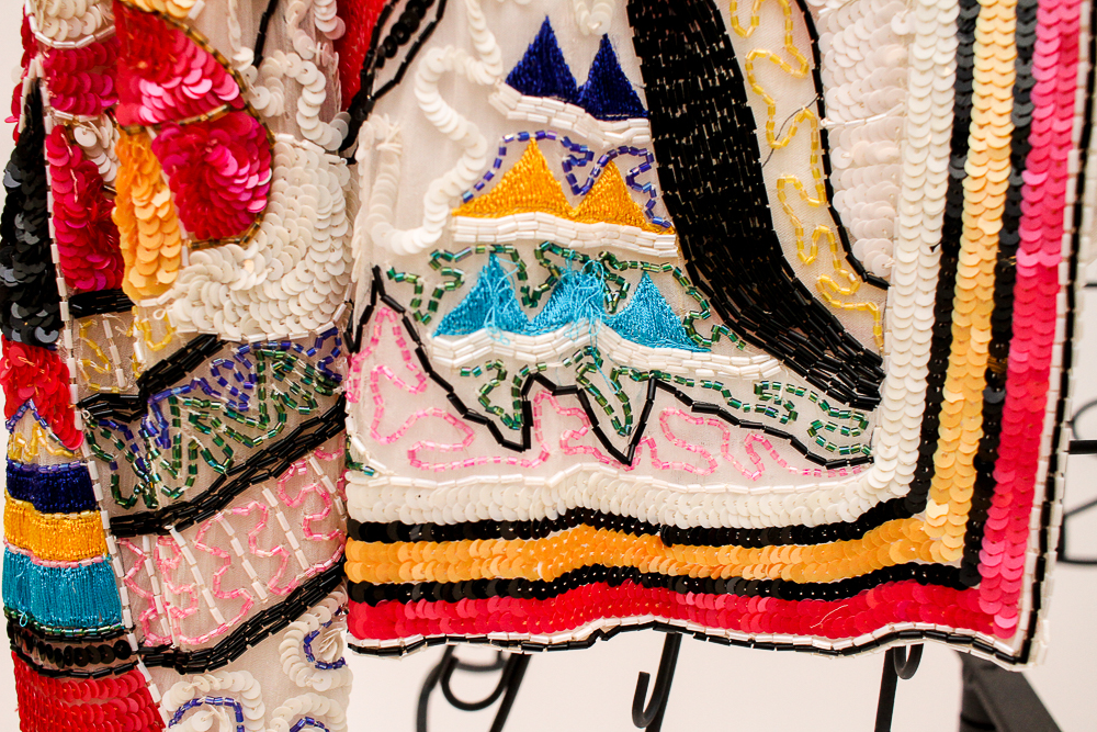 Vintage Sequin Cropped Blazers