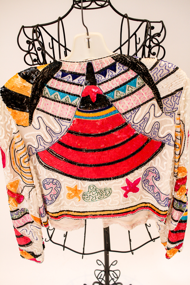 Vintage Sequin Cropped Blazers