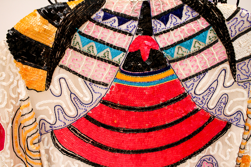 Vintage Sequin Cropped Blazers