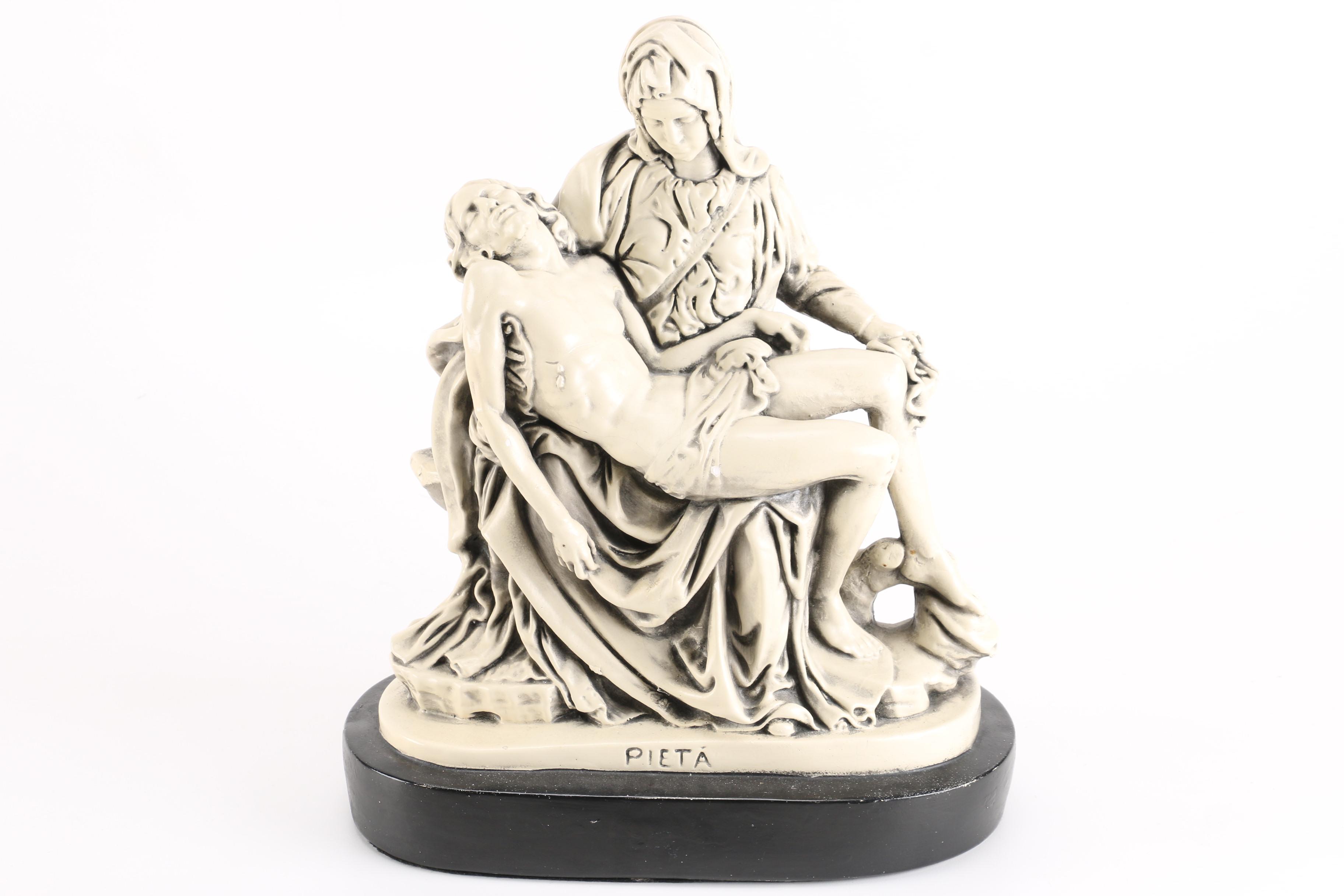 Mid-Century Marwal Industries Chalkware "Pietà" Reproduction