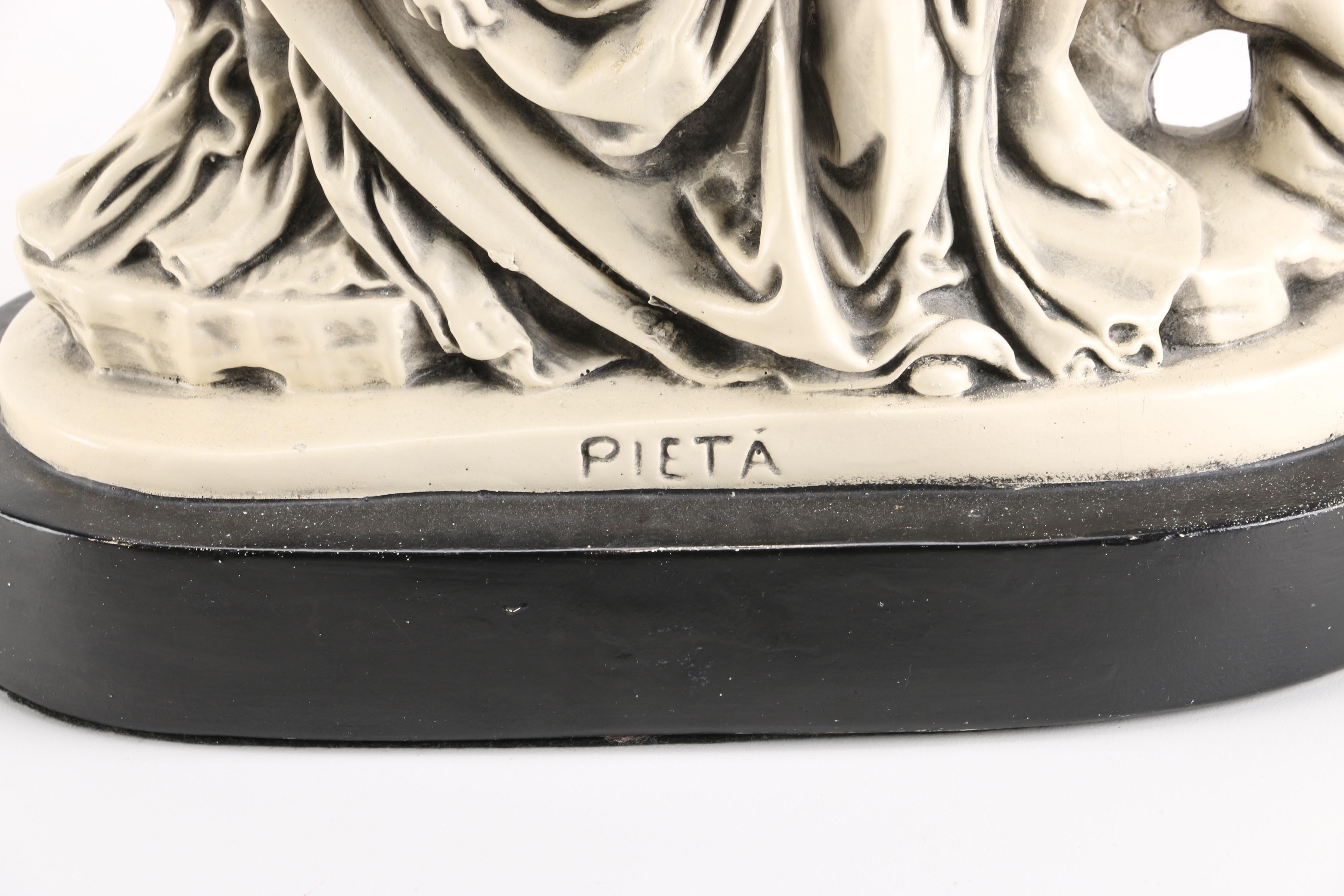 Mid-Century Marwal Industries Chalkware "Pietà" Reproduction