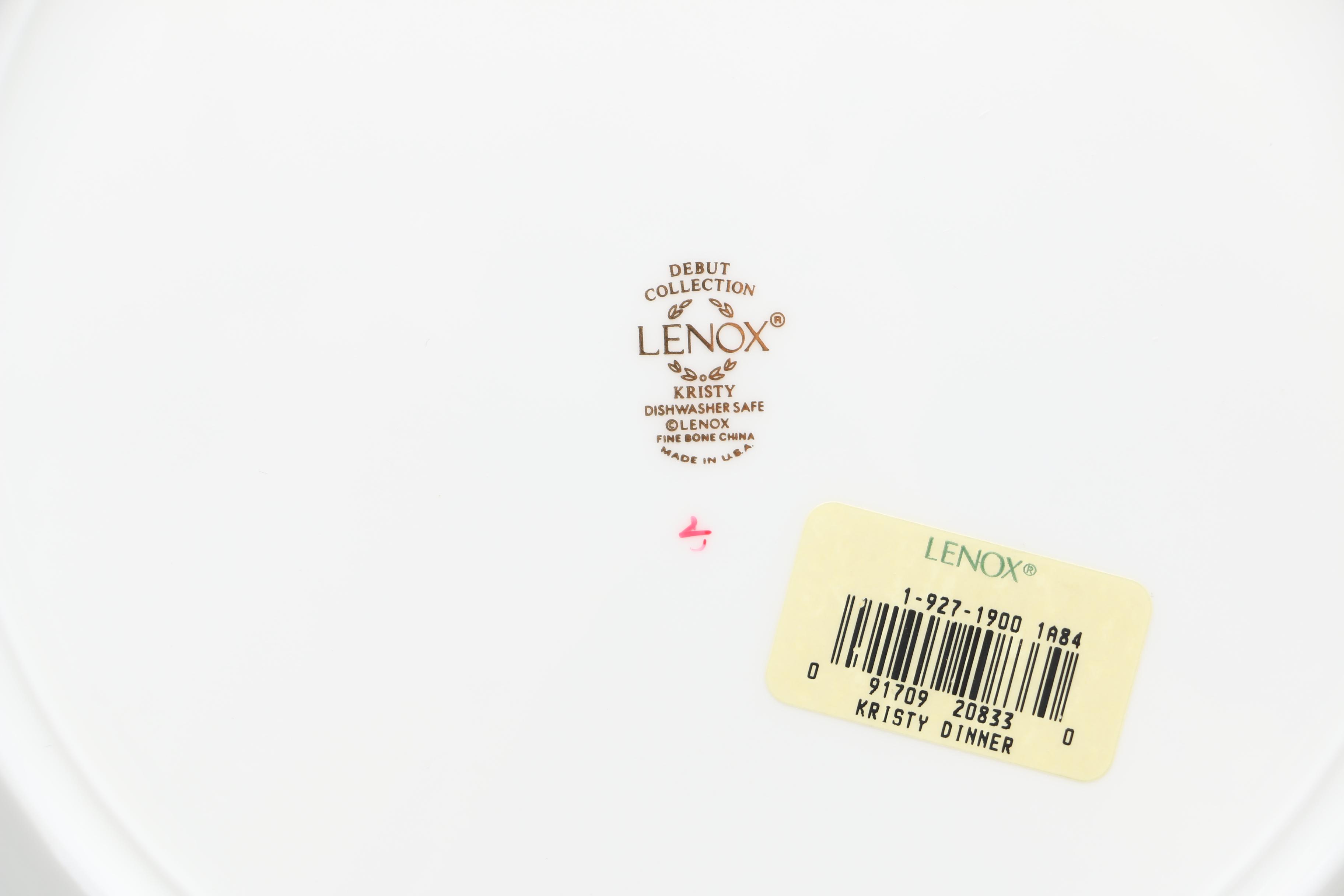 Lenox "Kristy" Bone China Dining Set