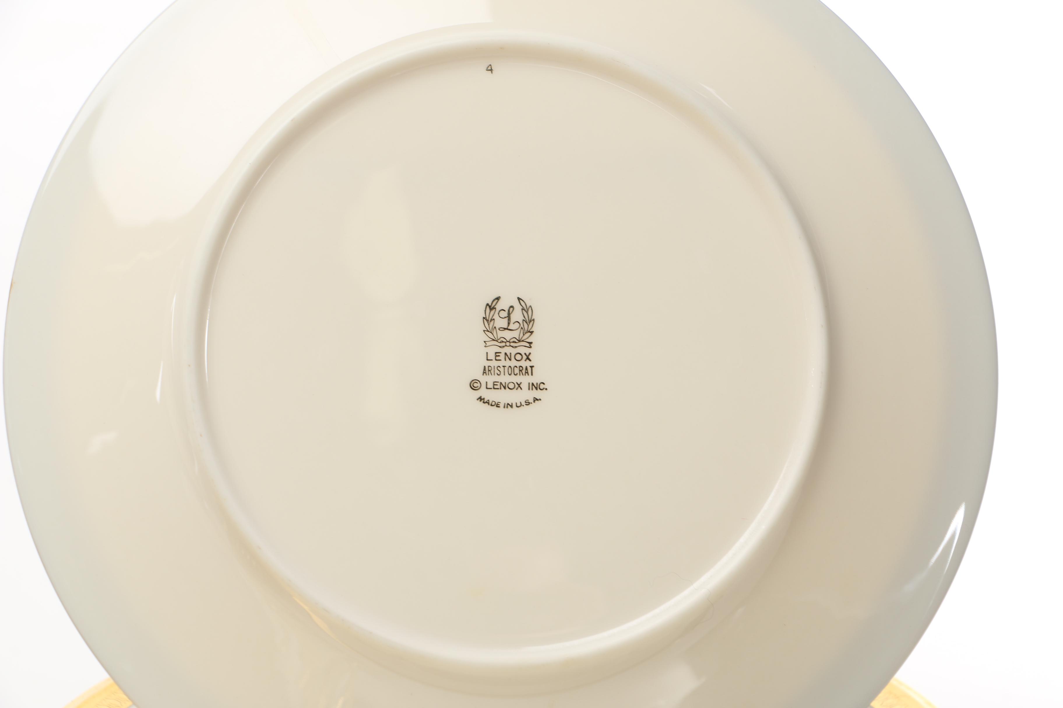 Lenox "Aristocrat" Fine China Dining Set