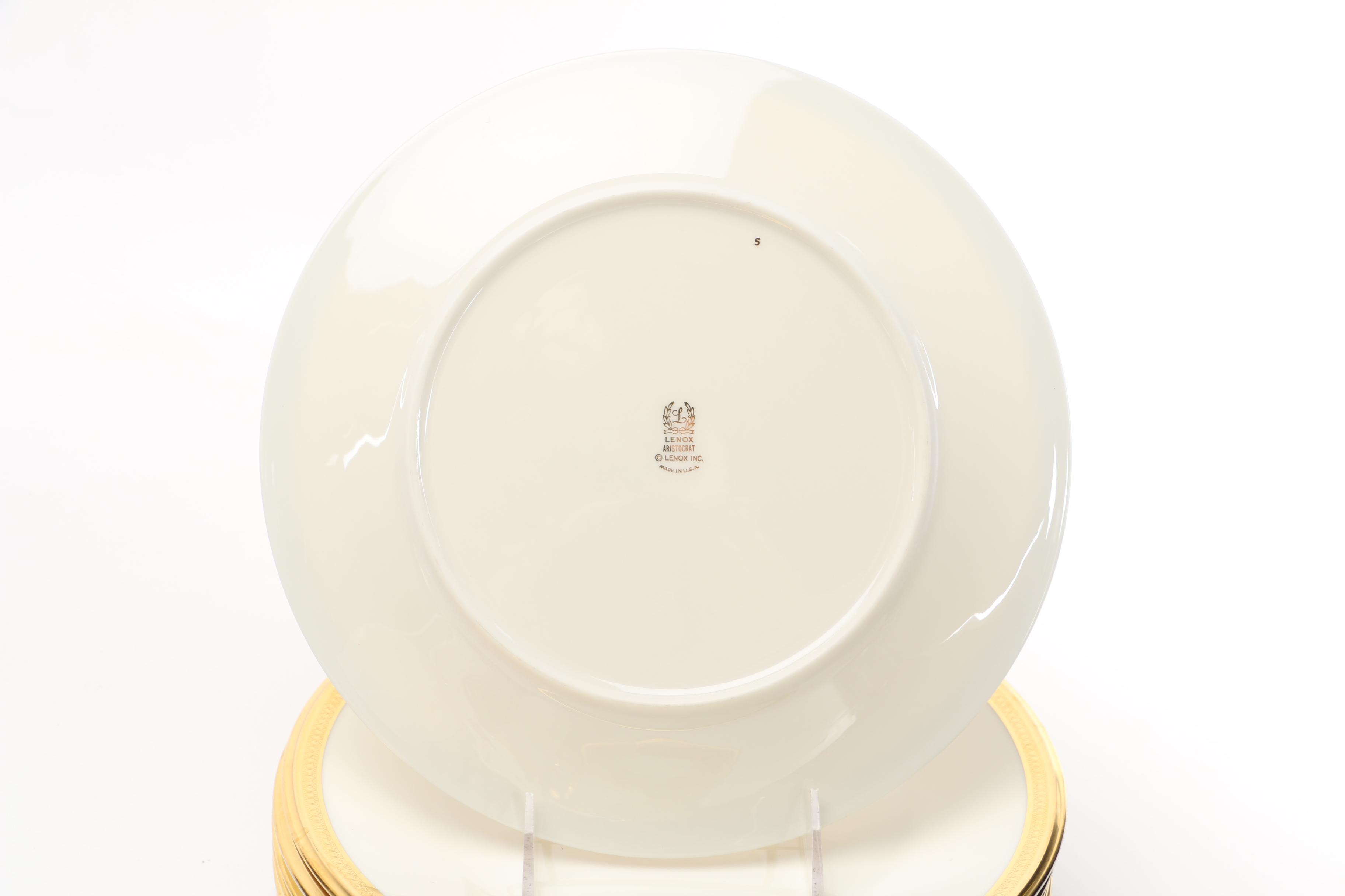 Lenox "Aristocrat" Fine China Dining Set