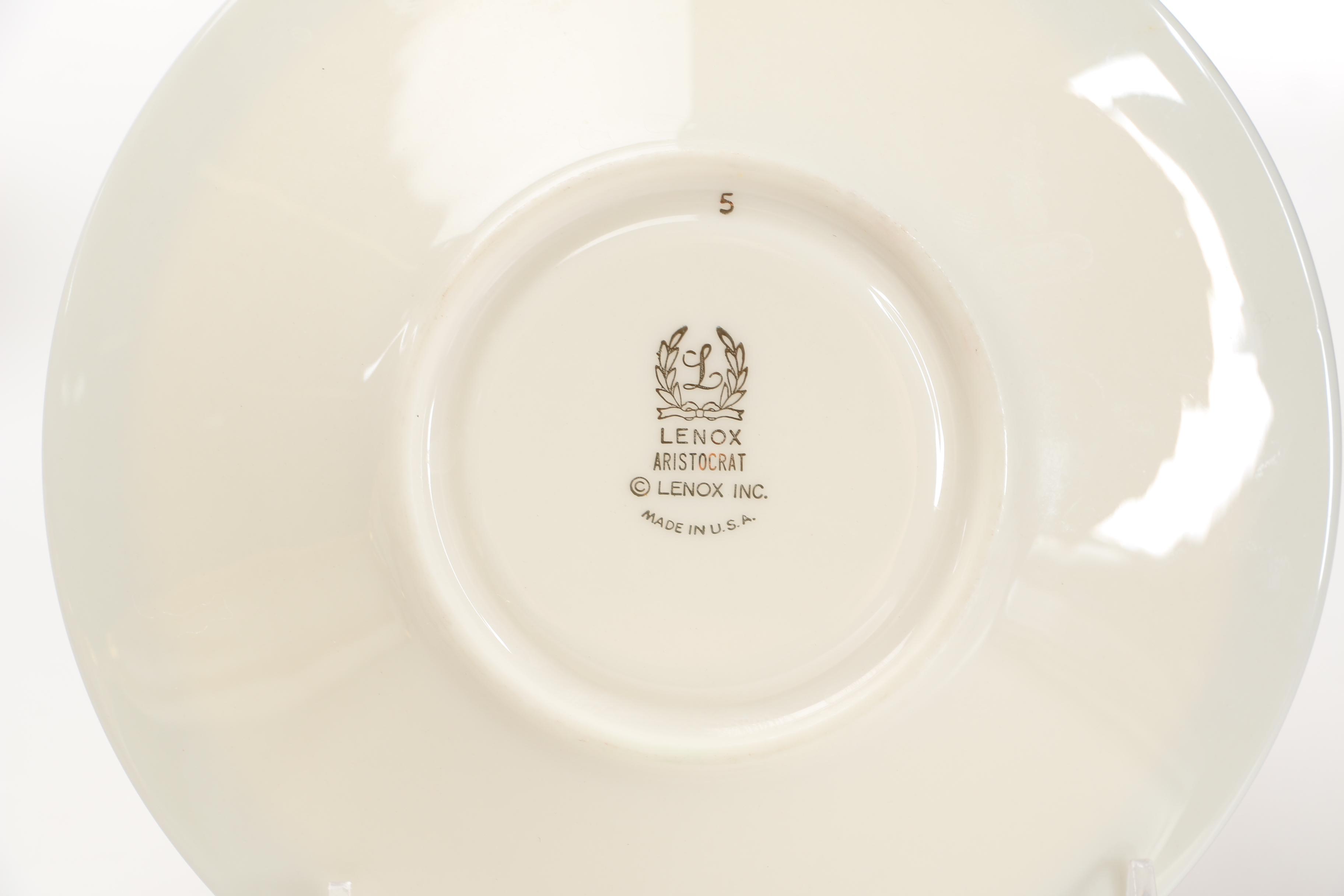 Lenox "Aristocrat" Fine China Dining Set