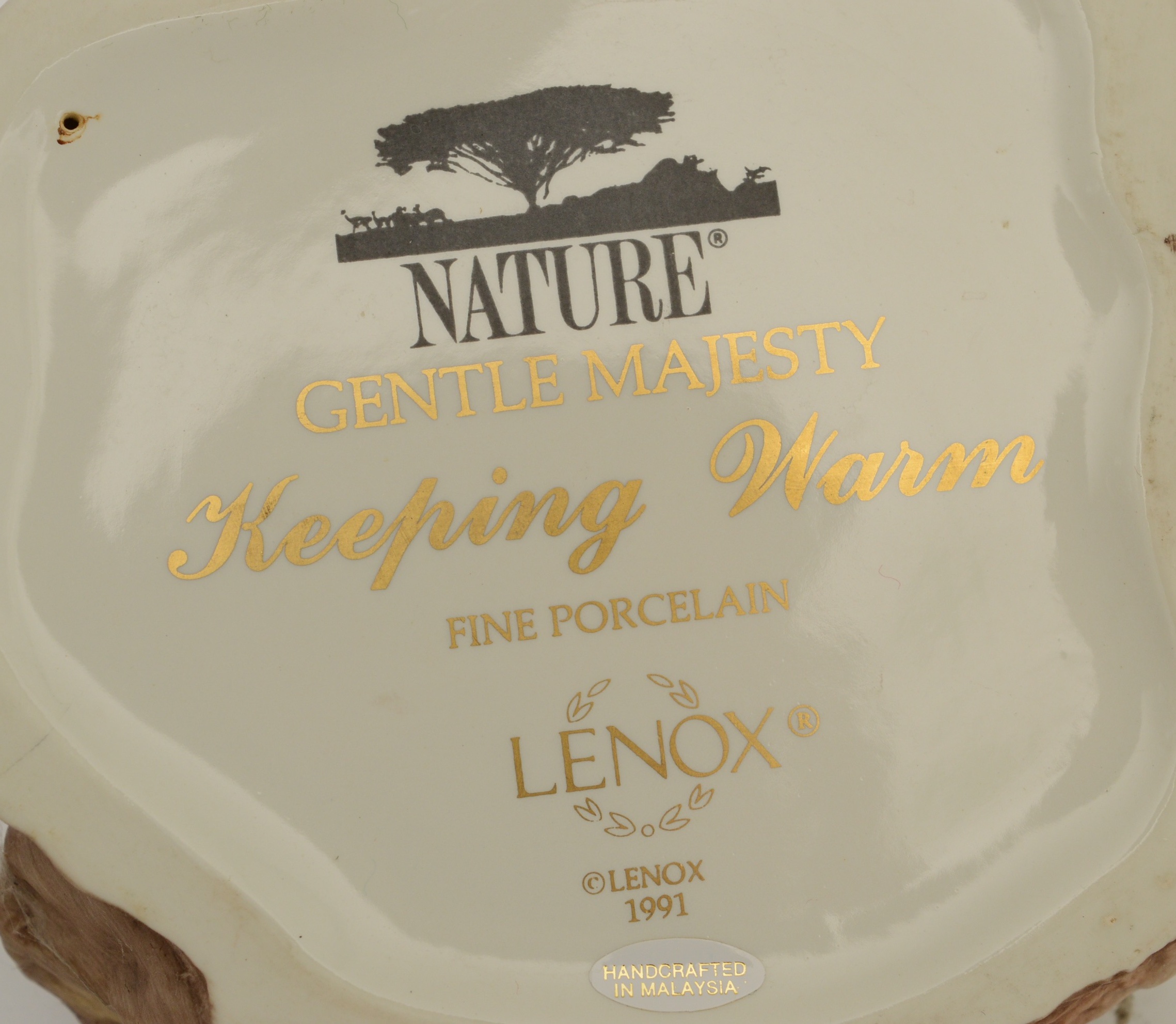 Pair of Lenox Animal Figurines