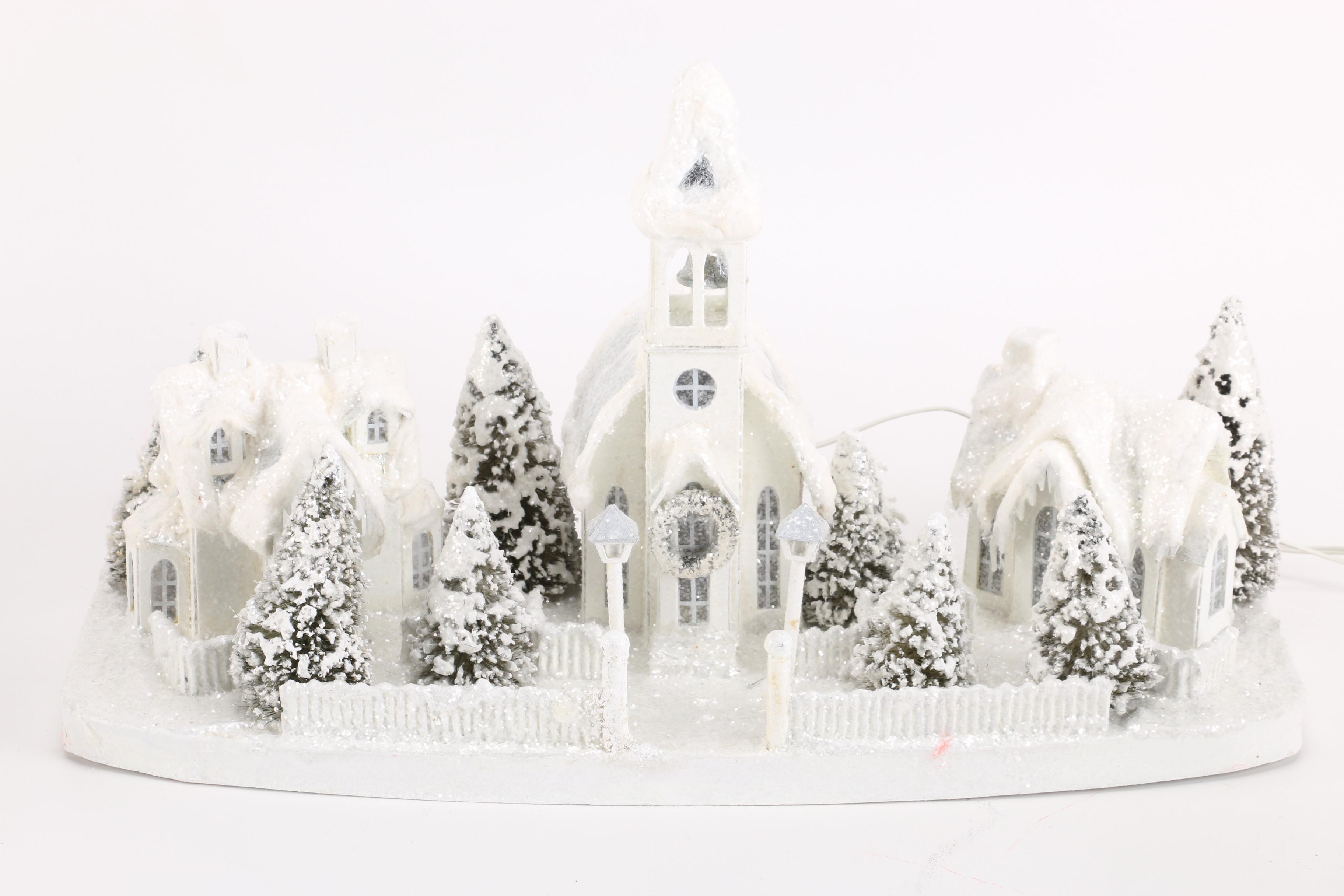 Bethany Lowe Lighted Village Houses