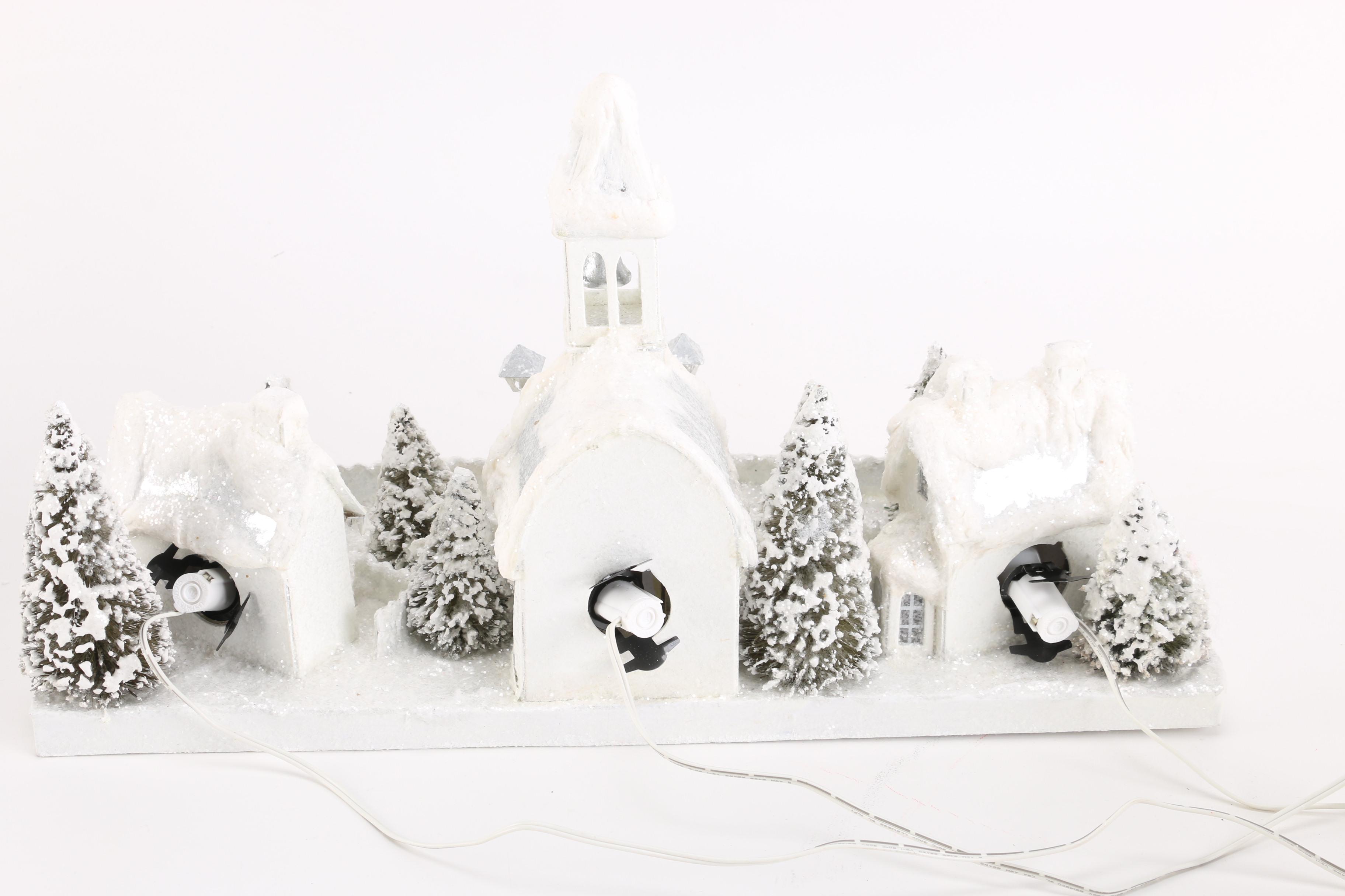 Bethany Lowe Lighted Village Houses