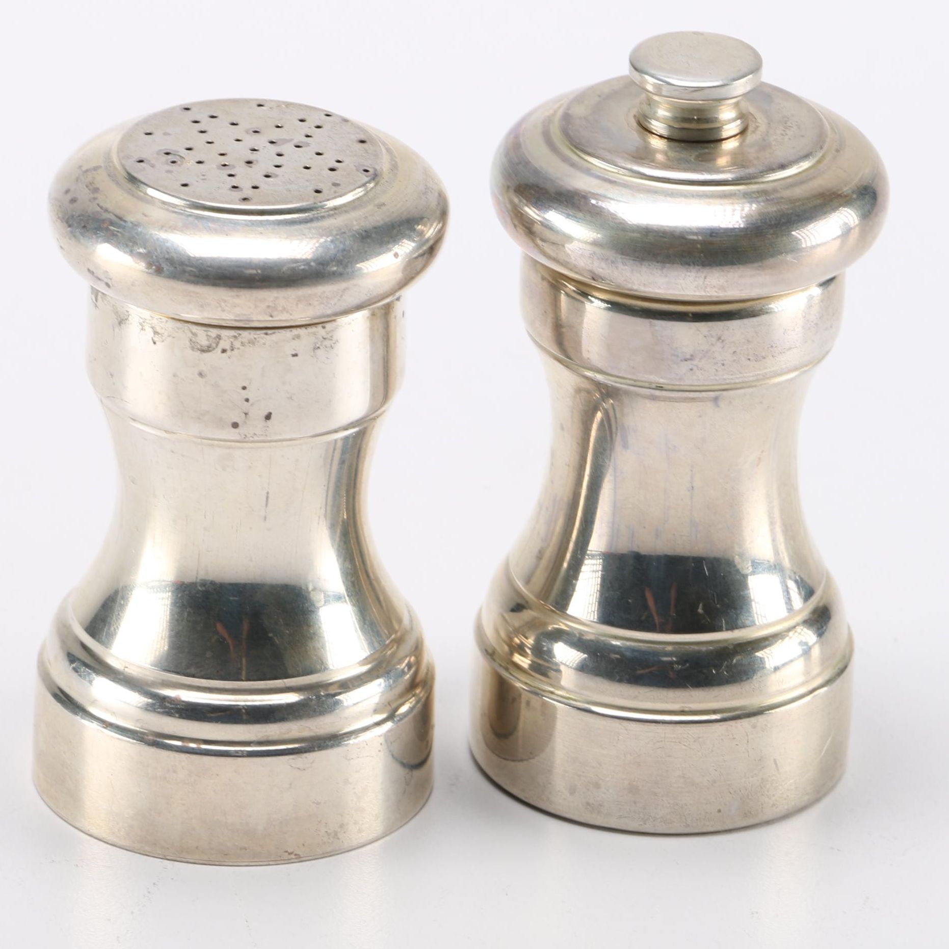 Tiffany & Co. Sterling Silver Salt Shaker and Pepper Grinder