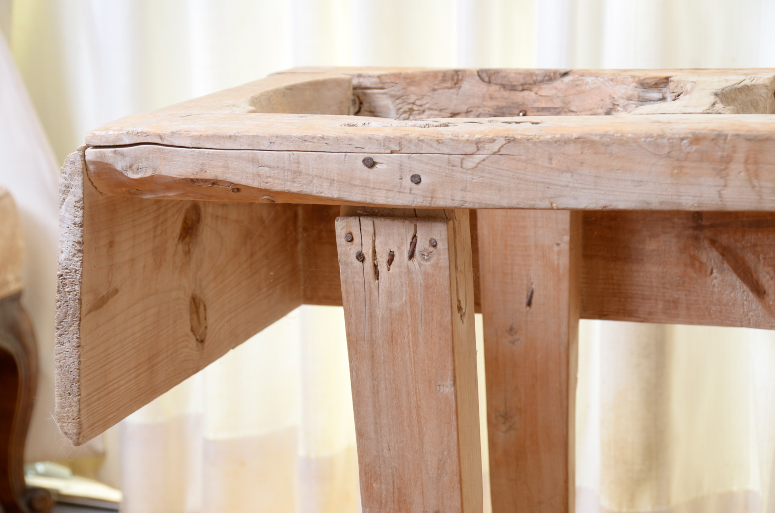 Antique Spanish Water Jug Stand