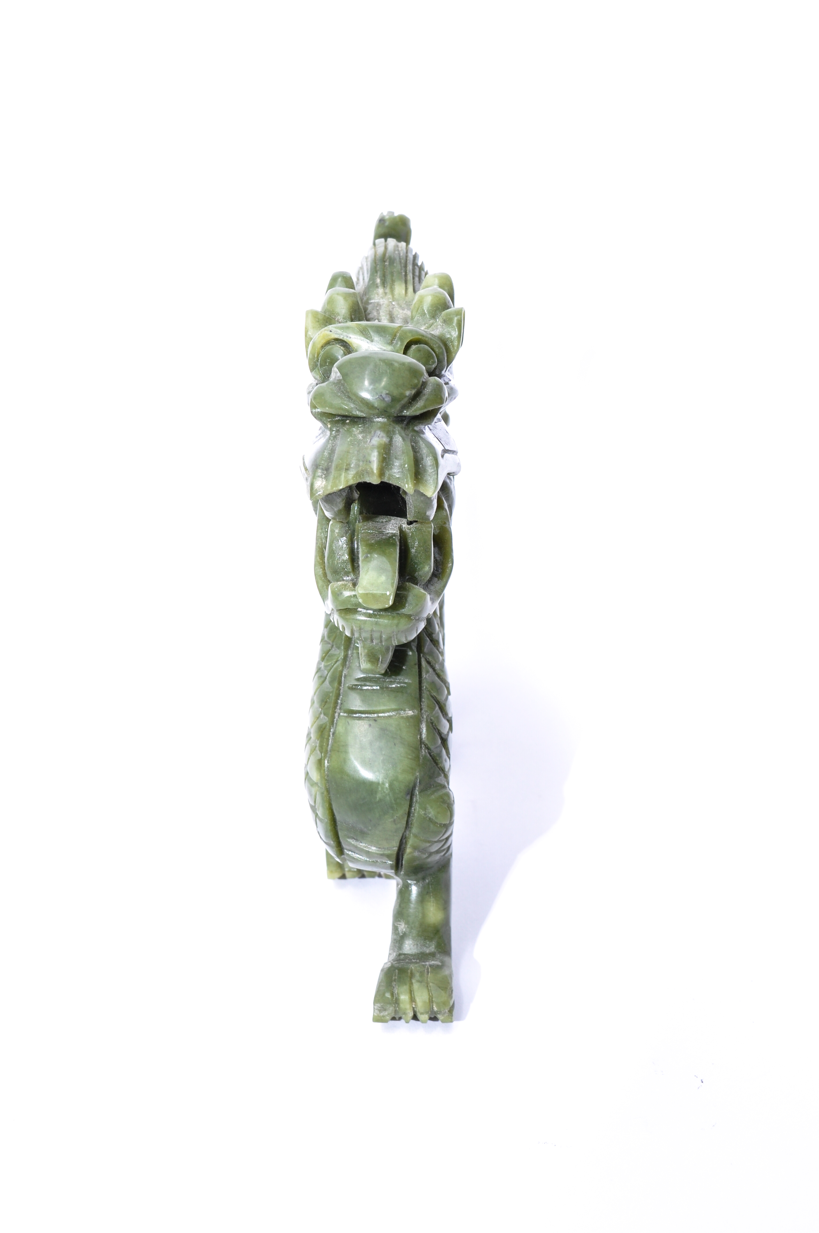 Chinese Carved Jadeite Dragon