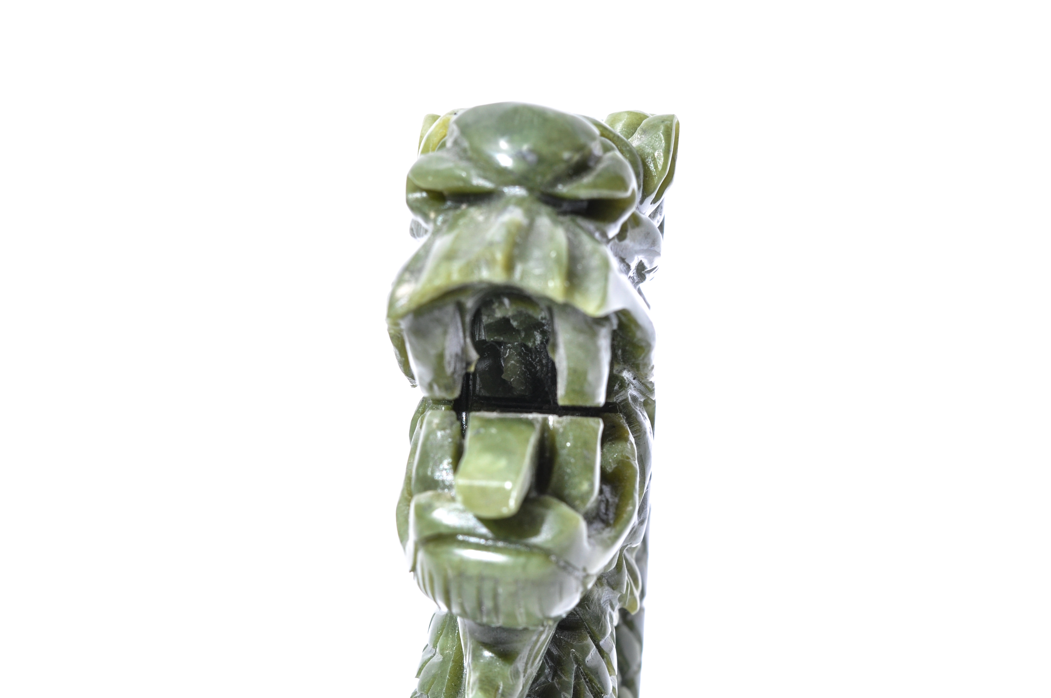 Chinese Carved Jadeite Dragon