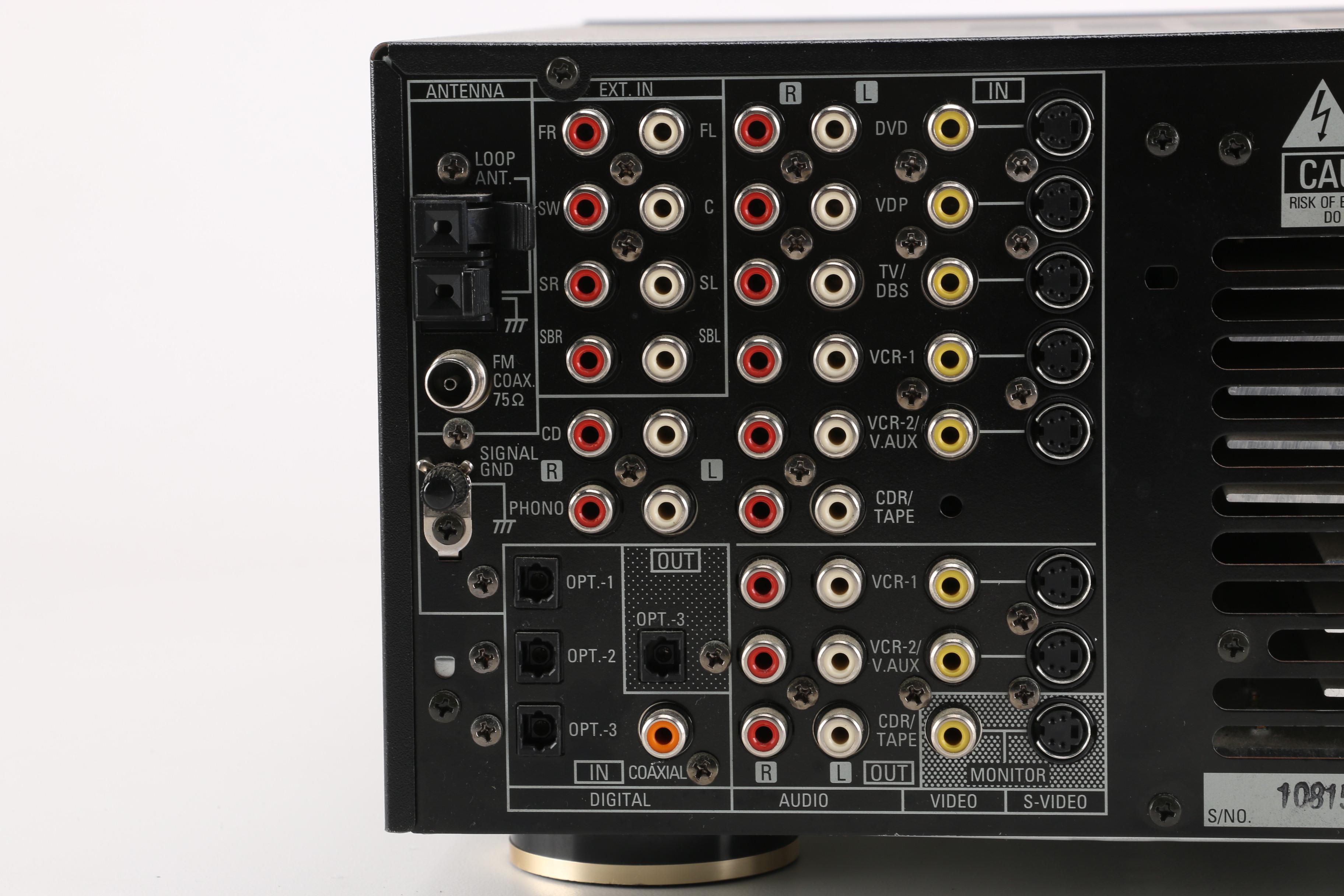 Denon AVR-3802 Surround Sound Stereo Receiver