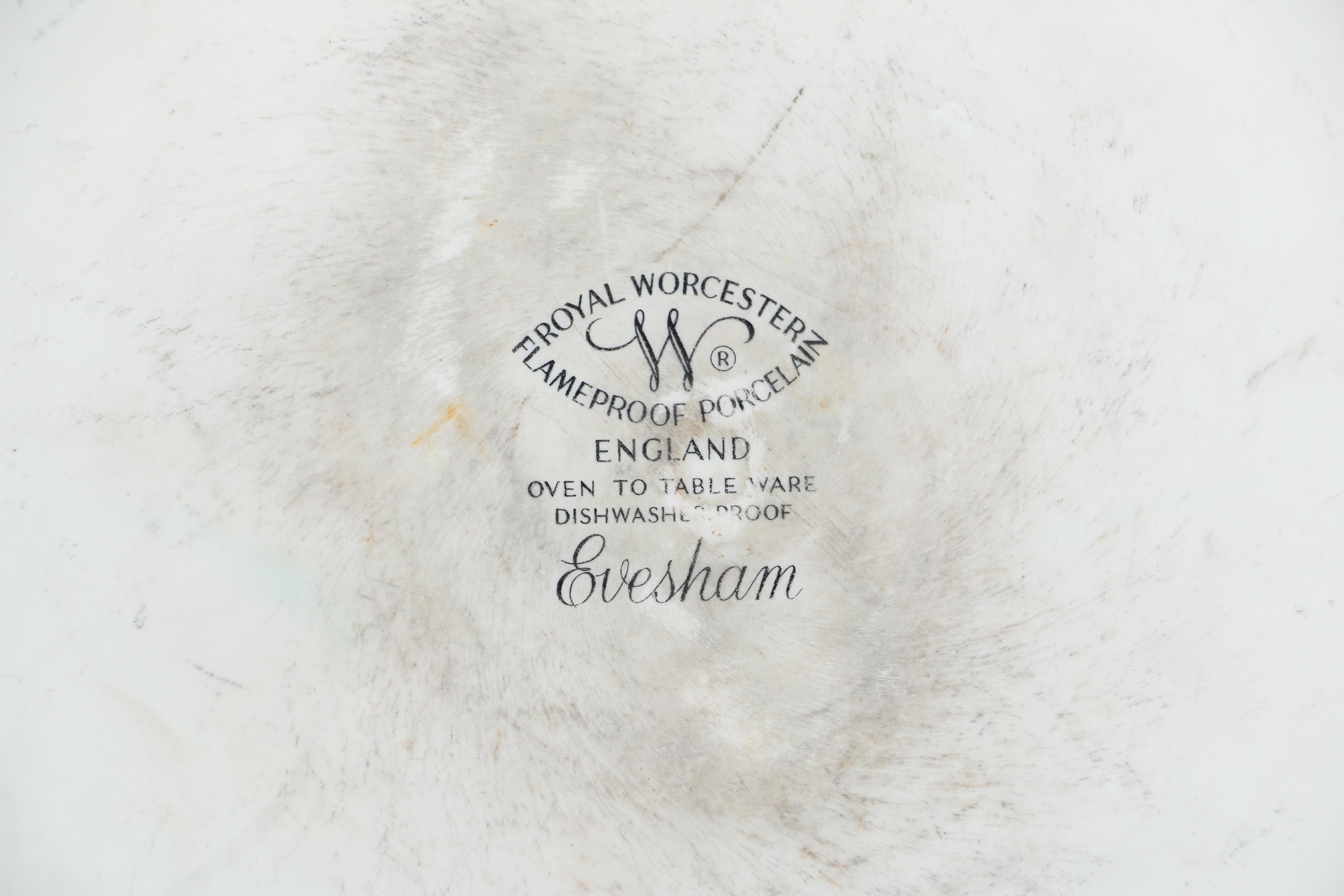 Royal Worcester 'Evesham" Serving Set