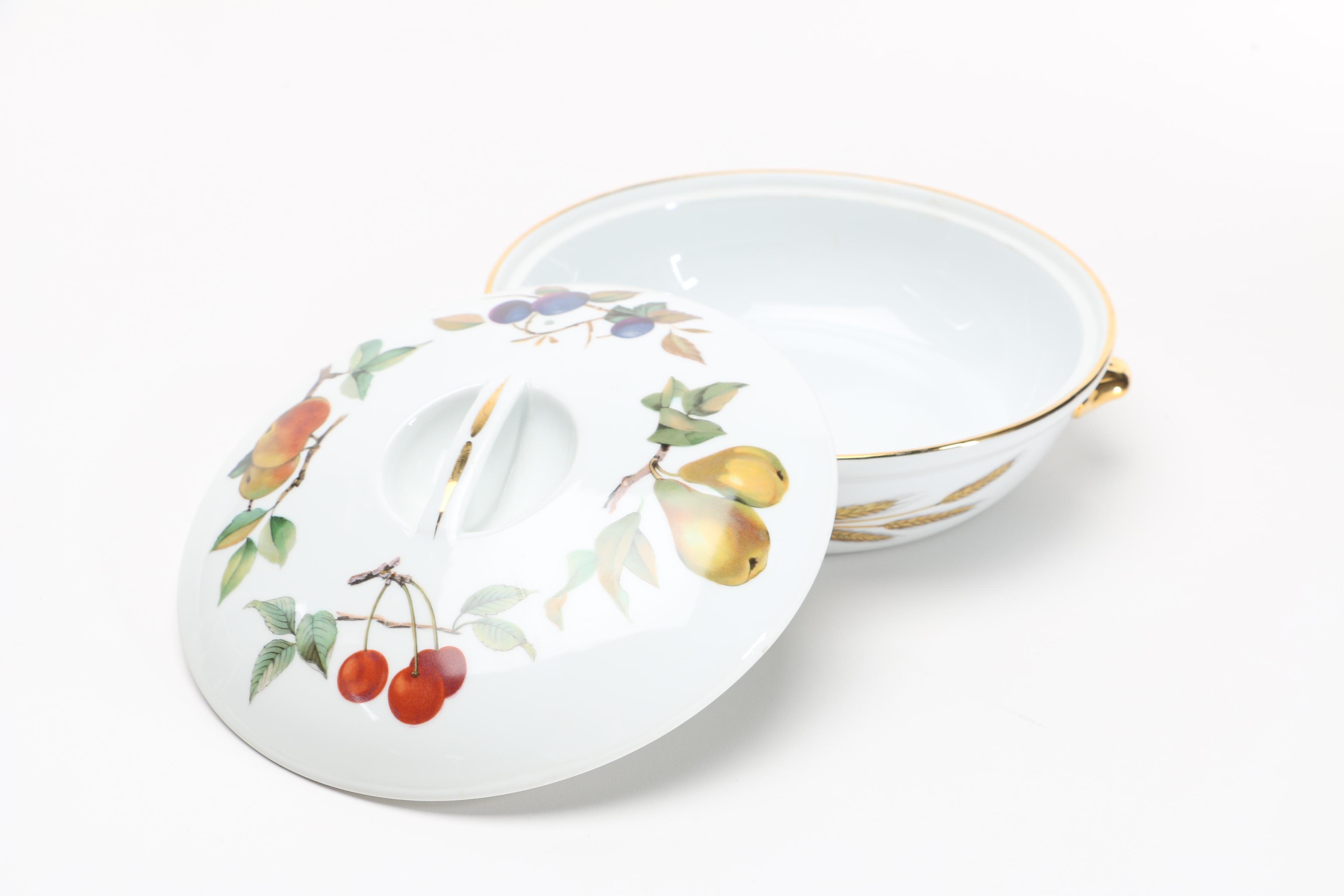 Royal Worcester 'Evesham" Serving Set