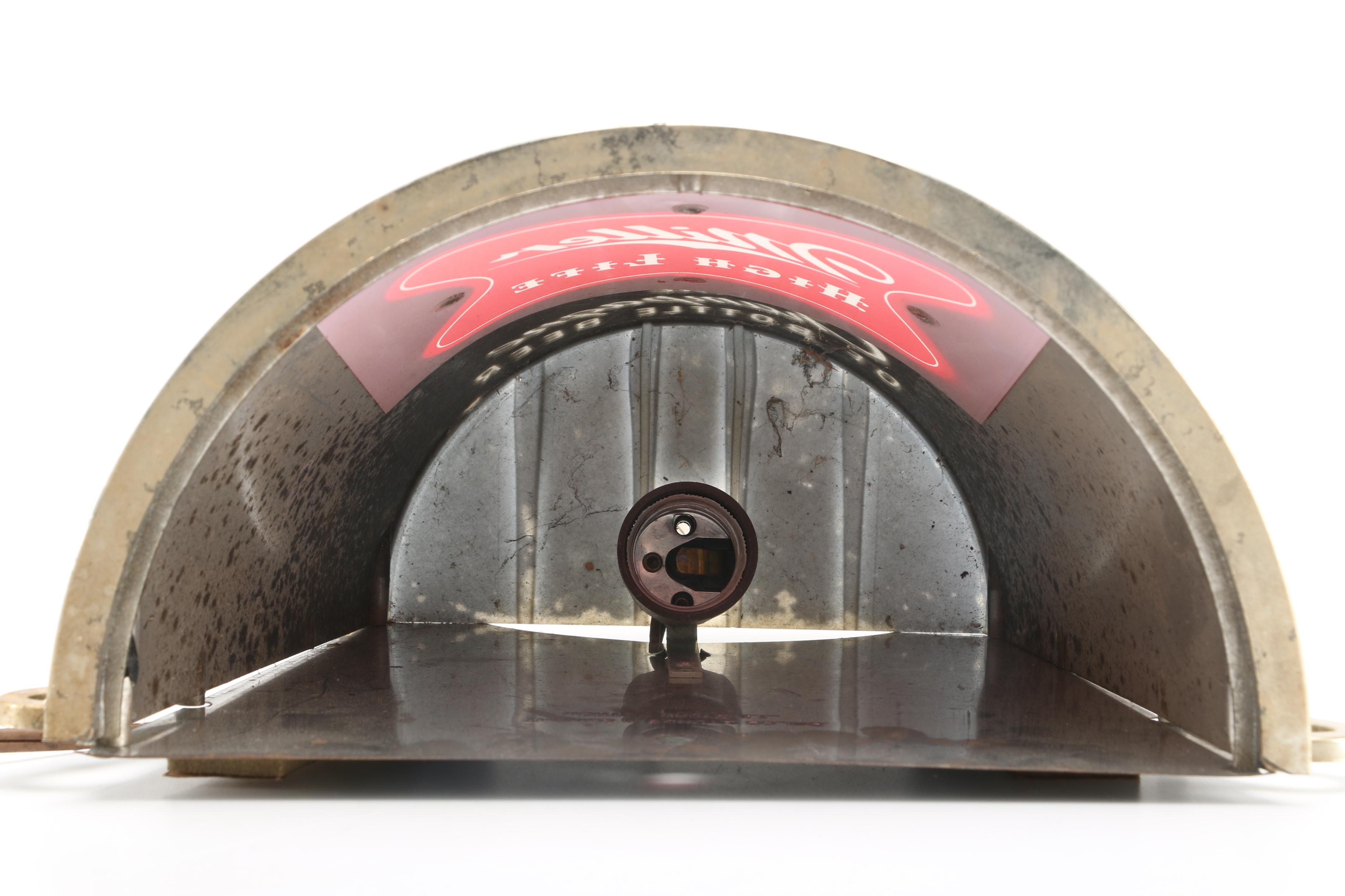 Miller High Life Sign And Trays