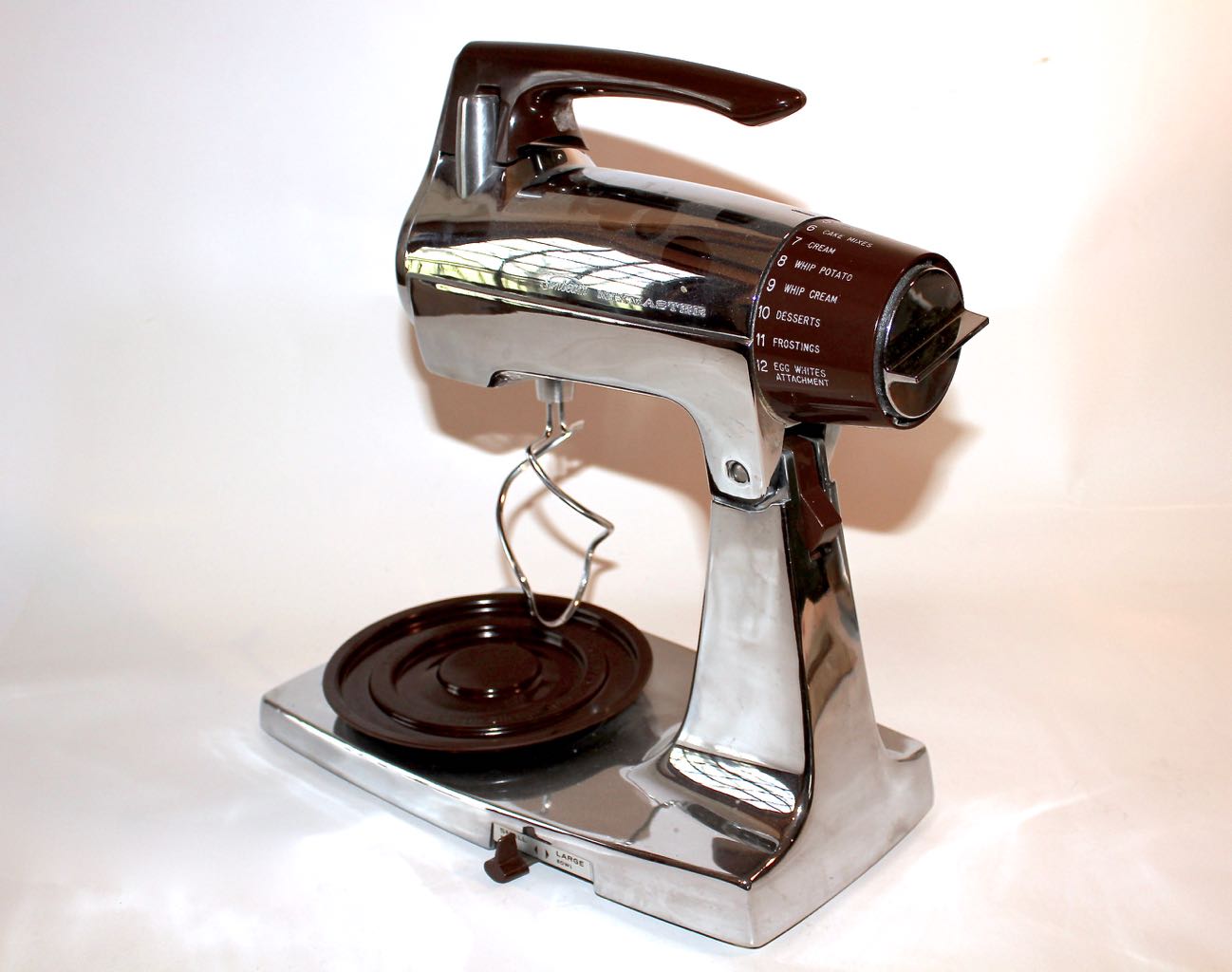 Vintage Sunbeam Stainless MixerMaster + Bakeware