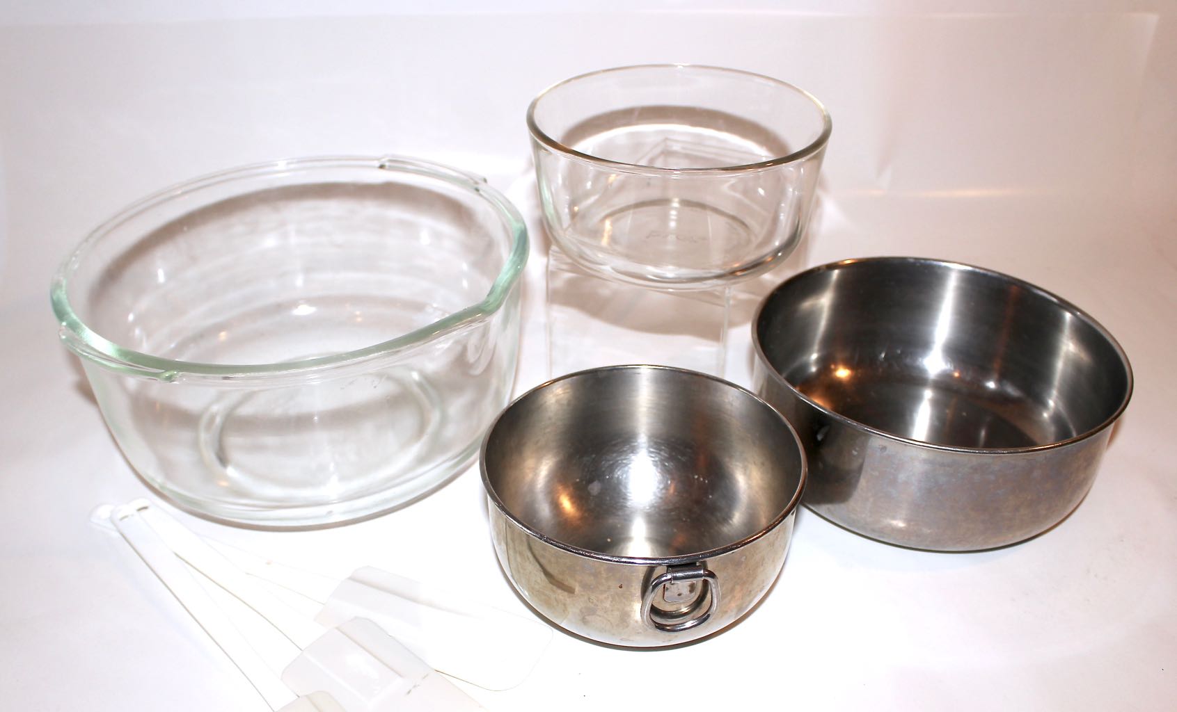 Vintage Sunbeam Stainless MixerMaster + Bakeware