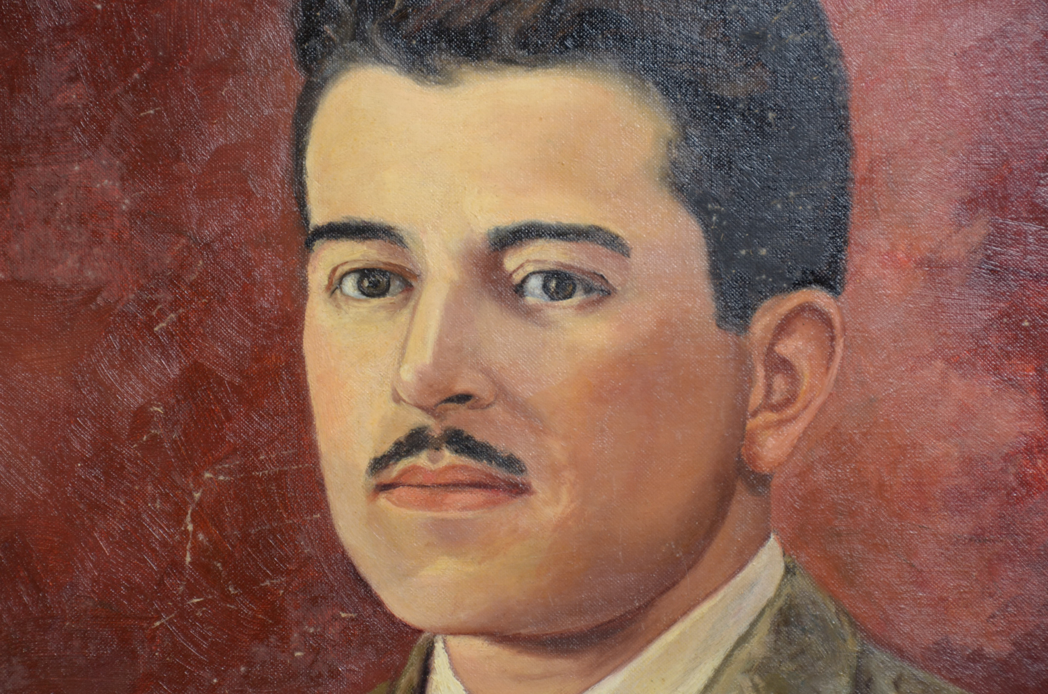 Phyllis C. Maloney Oil Painting Portrait of a Young Man