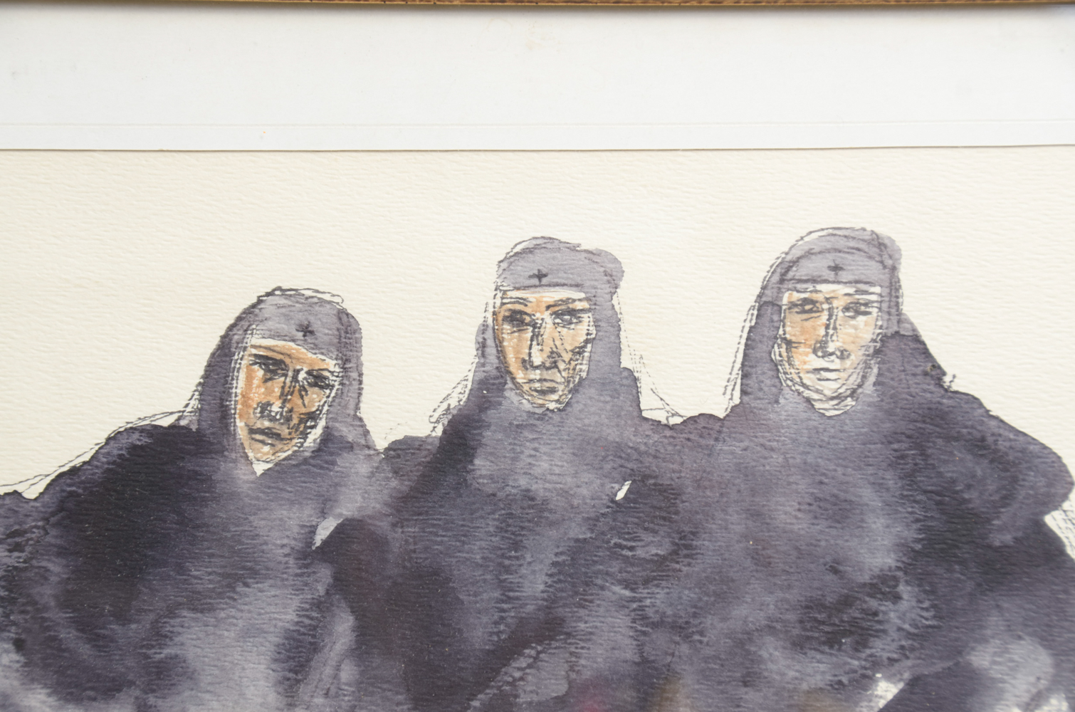 Original Watercolor and Ink Painting Signed McKay