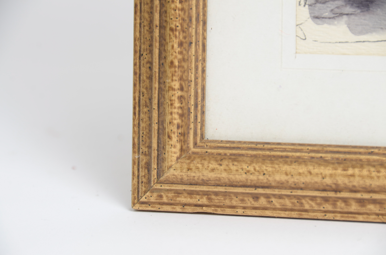 Original Watercolor and Ink Painting Signed McKay