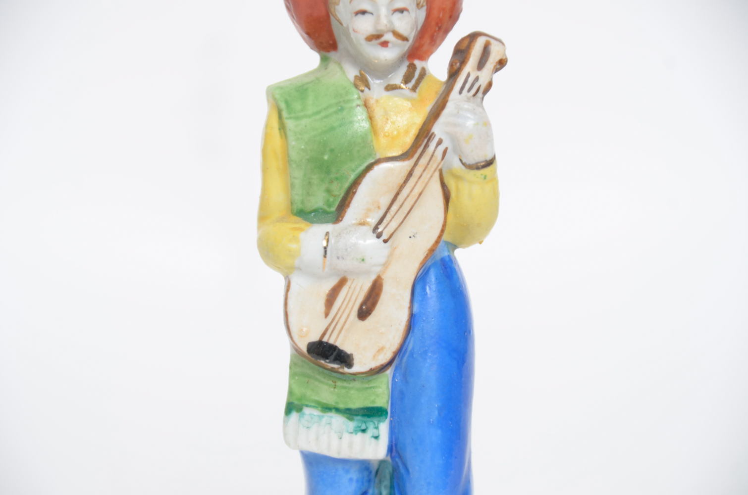 Porcelain Mexican Guitar Player Made in Occupied Japan