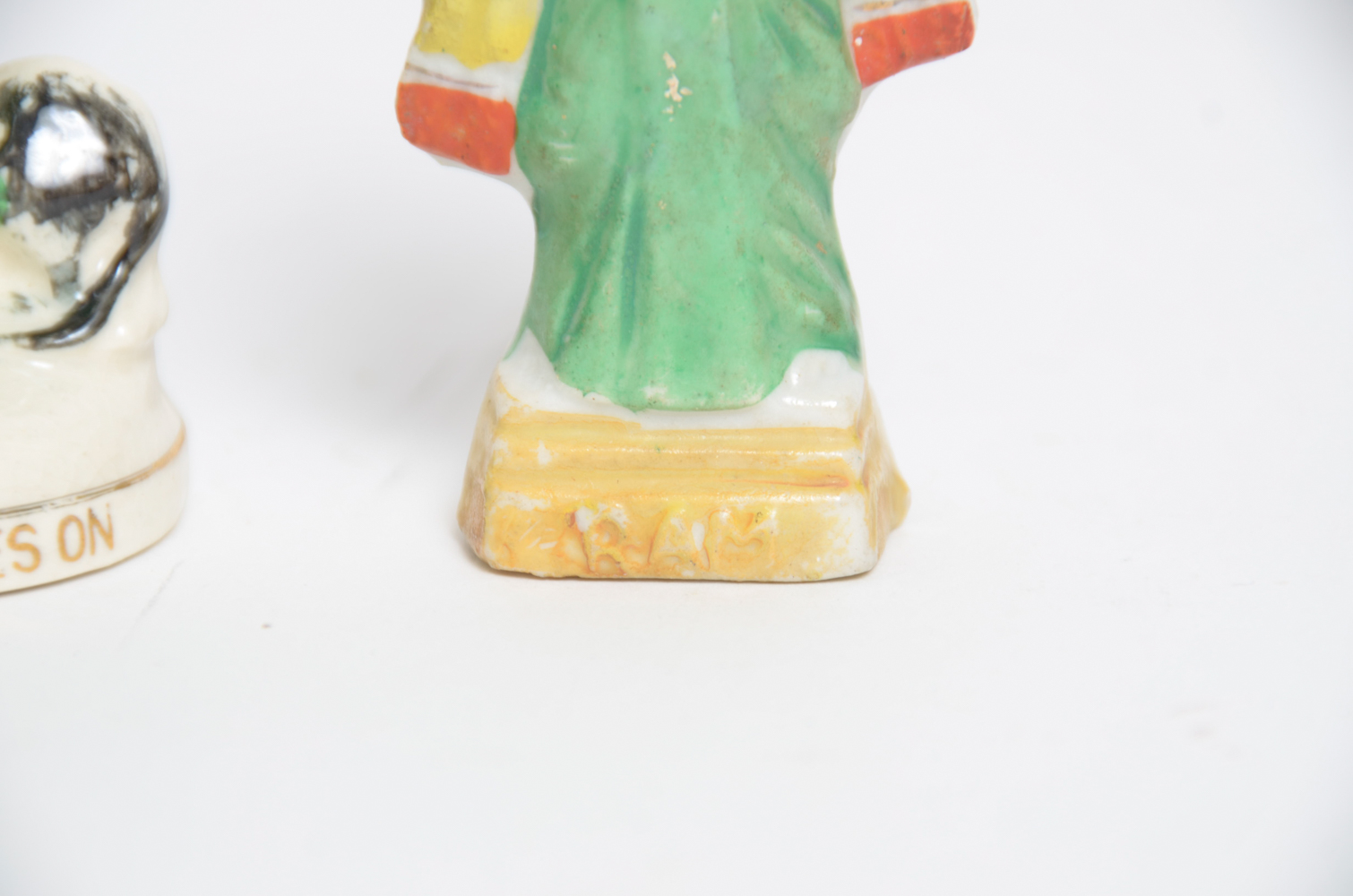 Pair of Vintage Porcelain Figurines Made in Occupied Japan