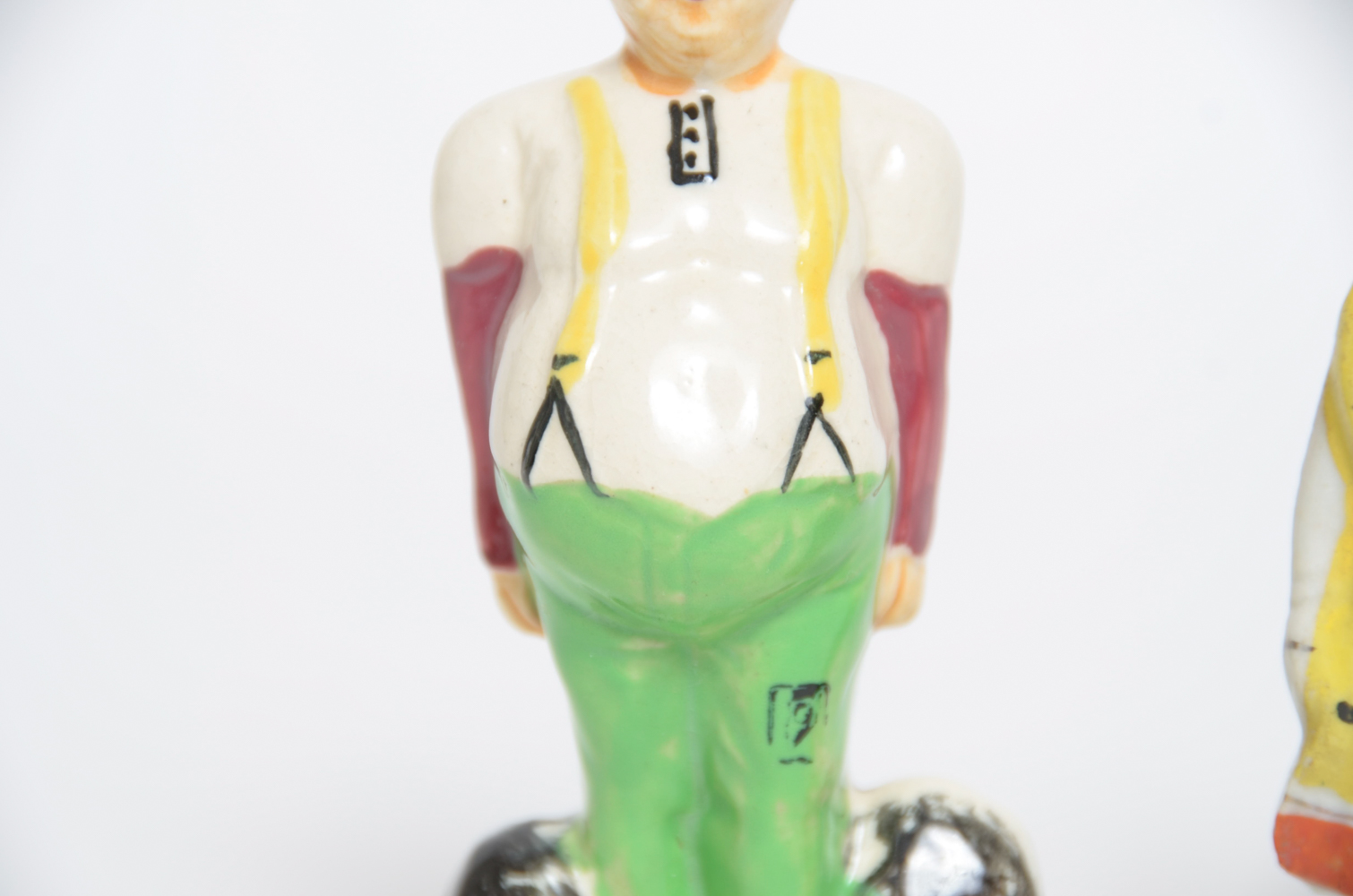 Pair of Vintage Porcelain Figurines Made in Occupied Japan