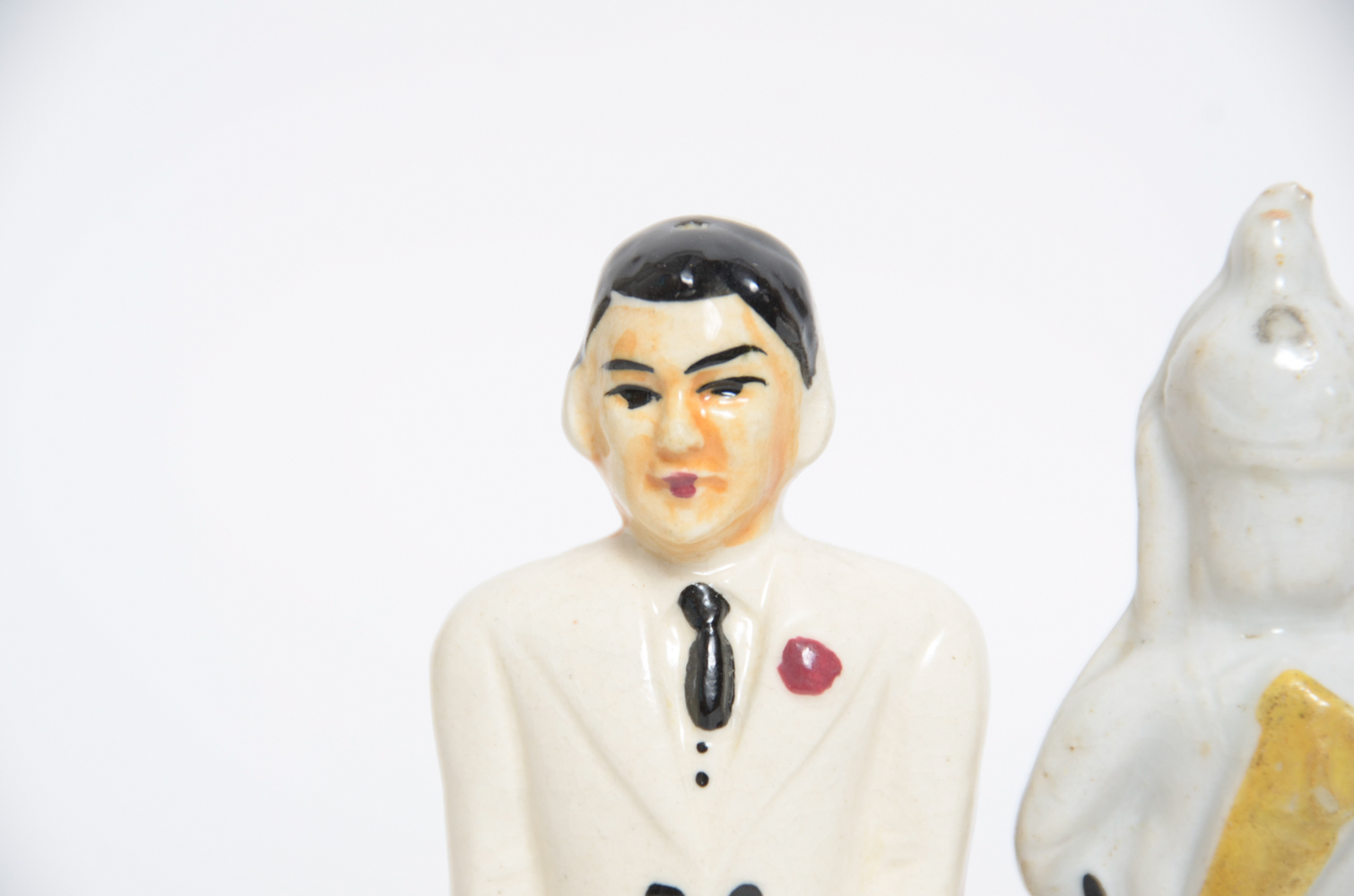 Pair of Vintage Porcelain Figurines Made in Occupied Japan