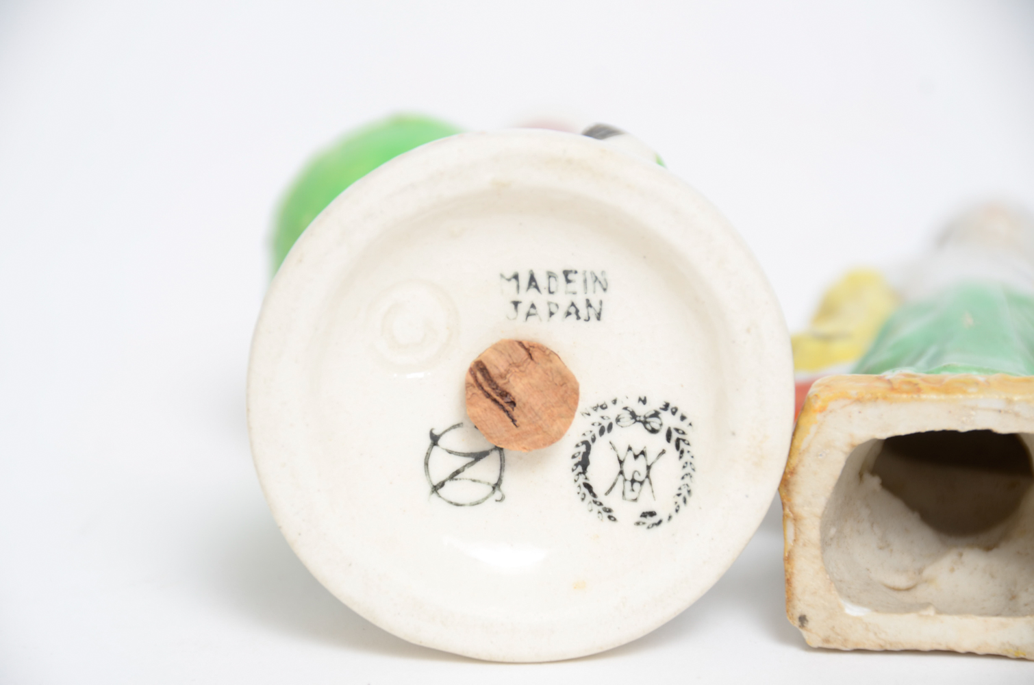 Pair of Vintage Porcelain Figurines Made in Occupied Japan