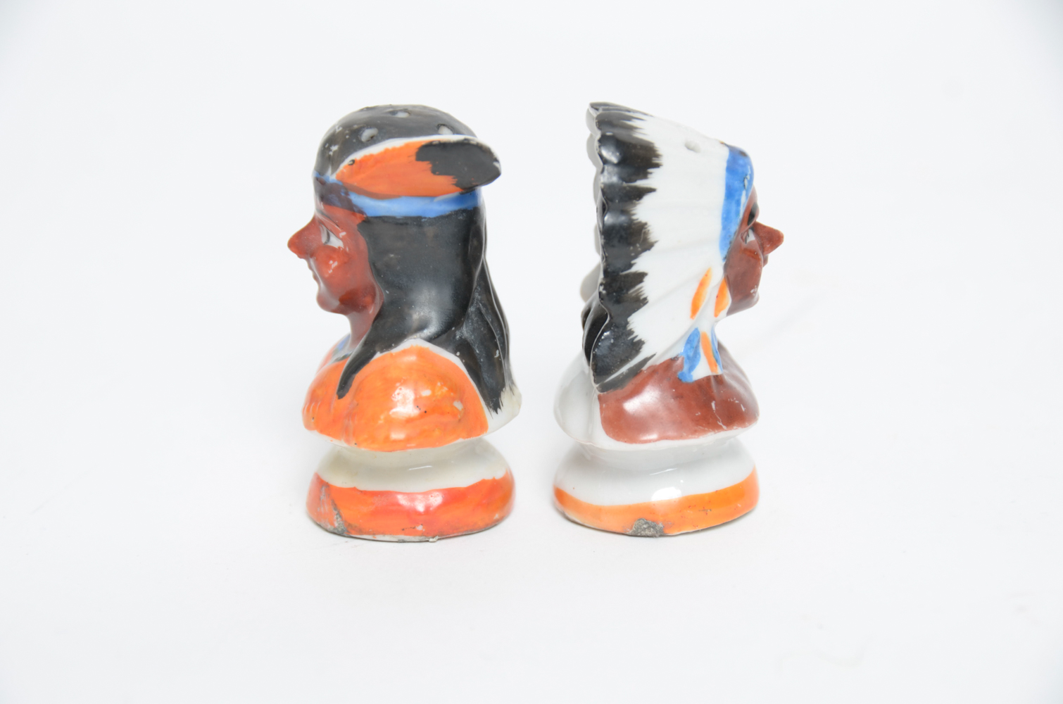 Vintage Figural Salt and Pepper Shakers Made in Occupied Japan