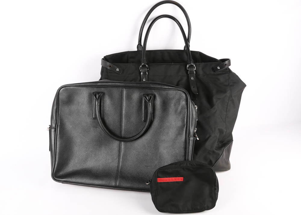 Assorted Totes including Tumi and Prada