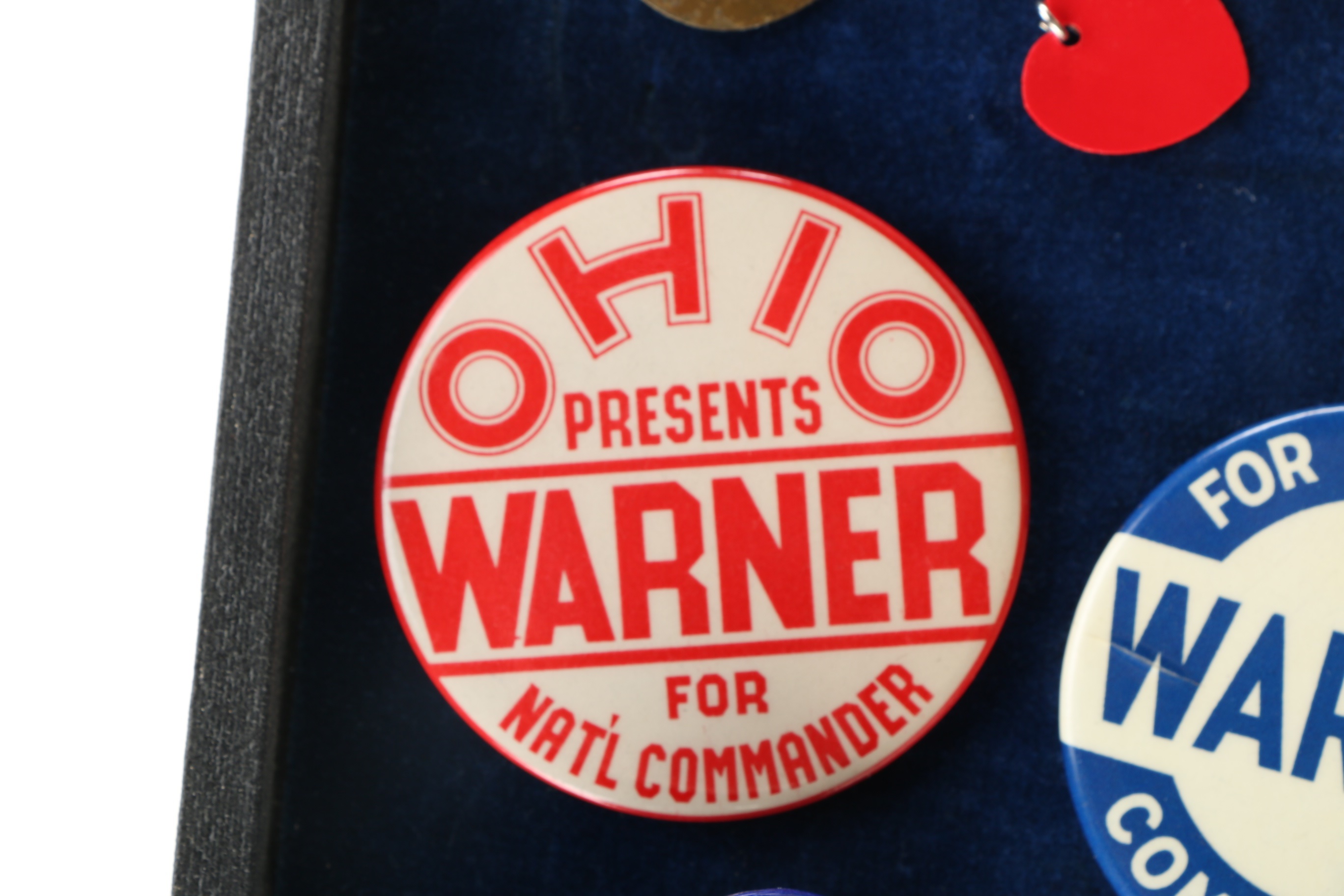 Circa 1937-41 American Legion Convention Pins with Ribbons