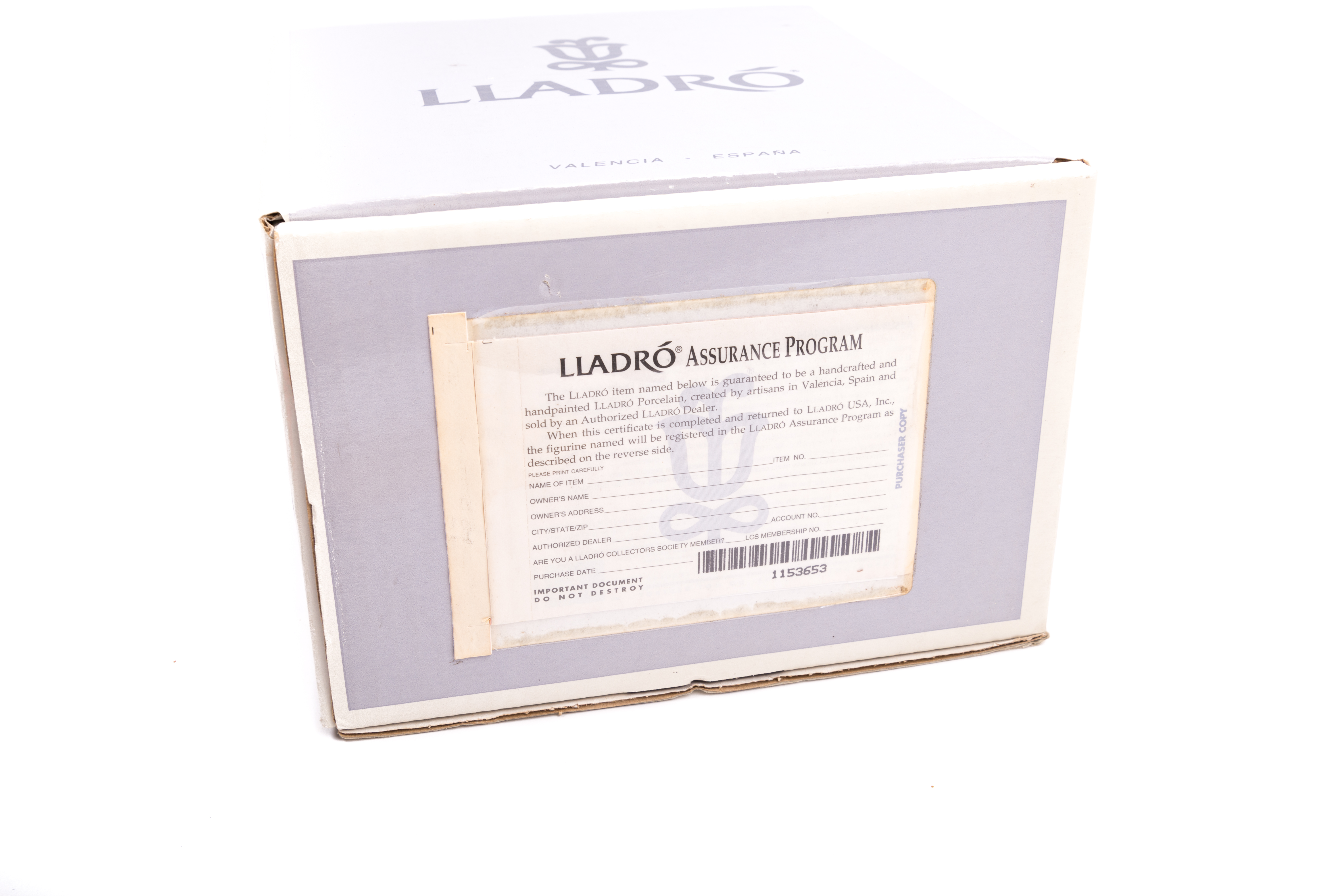 Lladró "All Aboard" Figurine